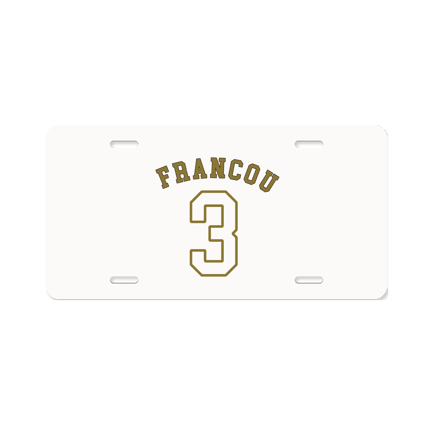 License Plate — Shirsey Arch in Classic