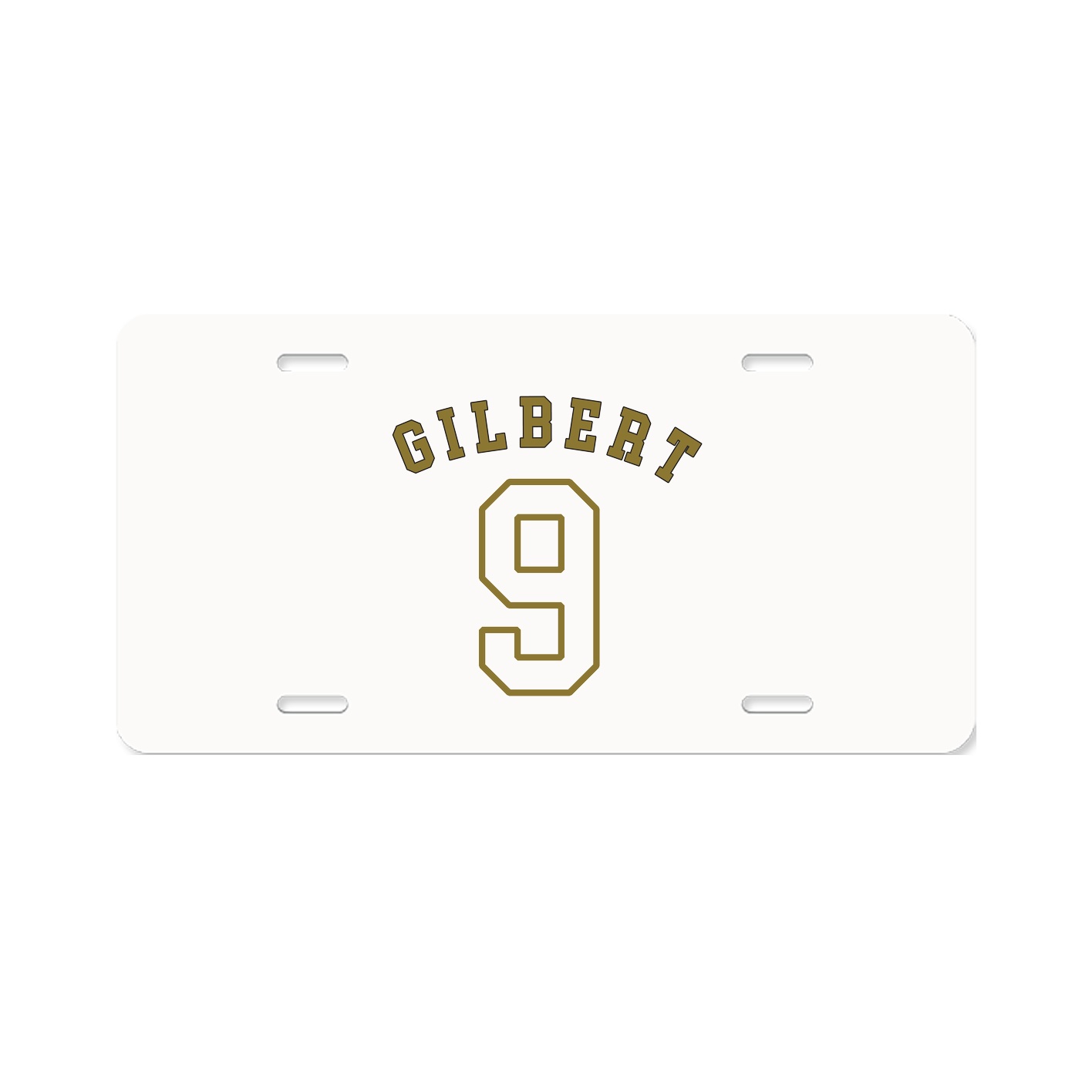 License Plate — Shirsey Arch in Classic