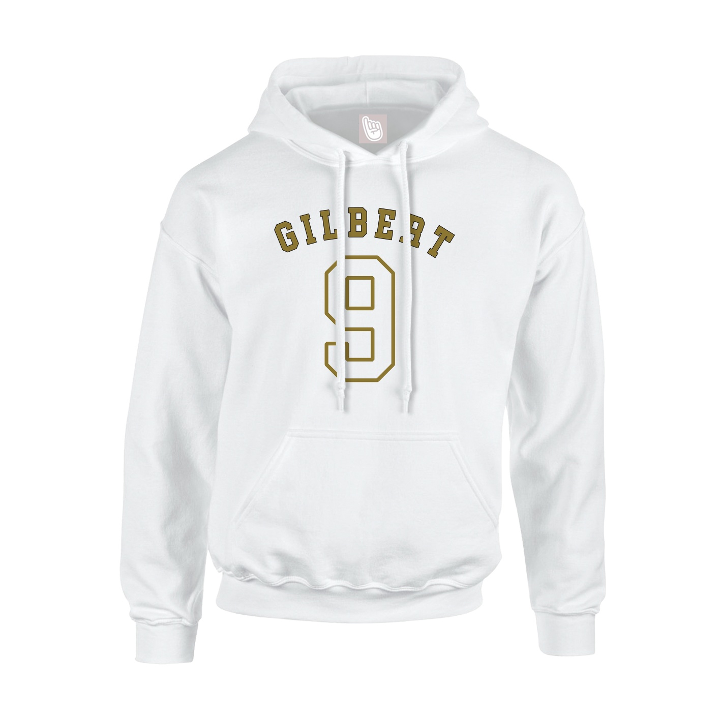 Hoodie — Shirsey Arch in White