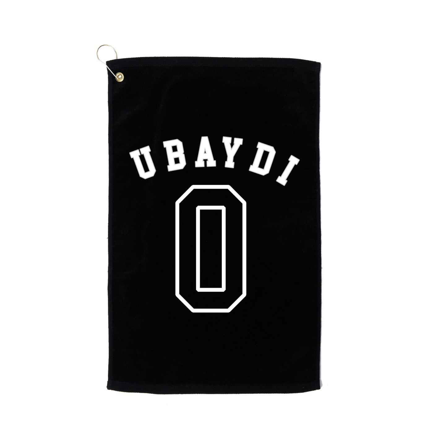Golf Towel — Shirsey Arch in Black