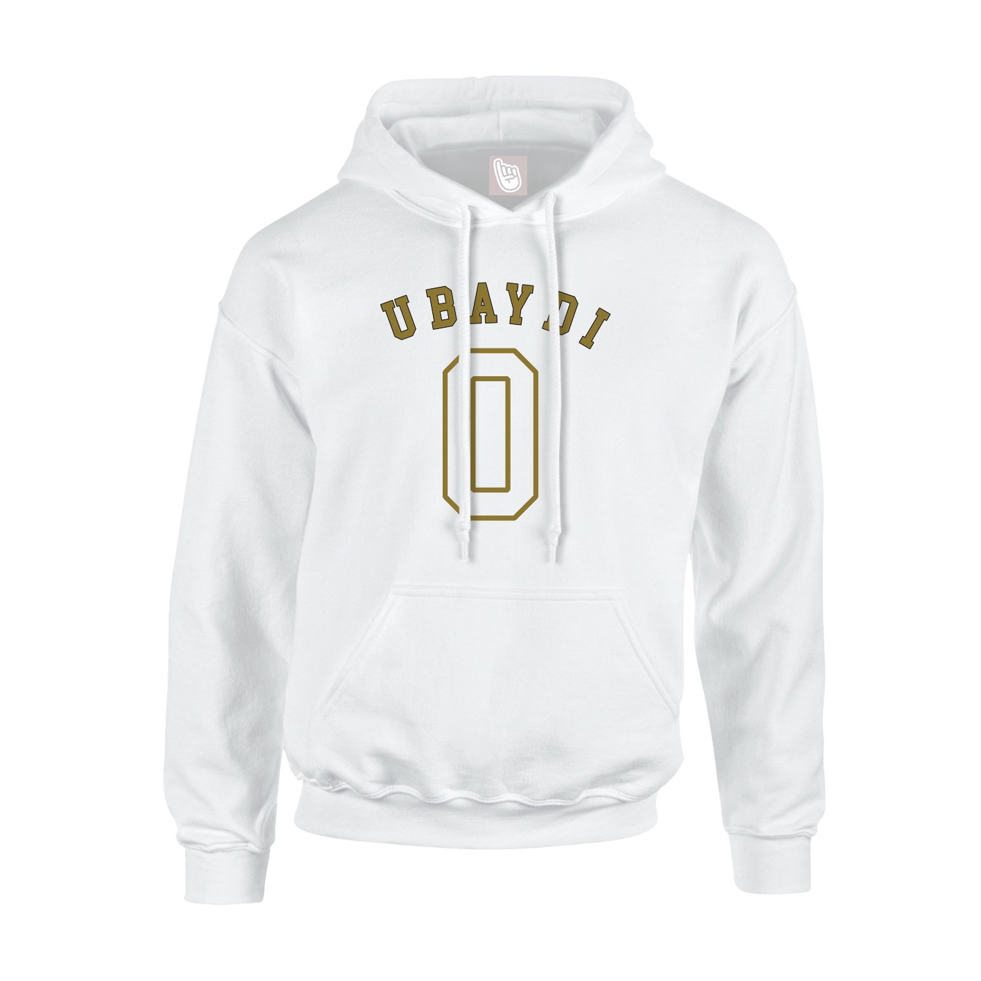 Youth Hoodie — Shirsey Arch in White