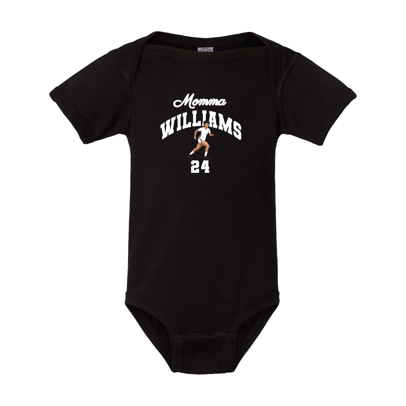 Baby Onesie — Mothers Day Arch in Black