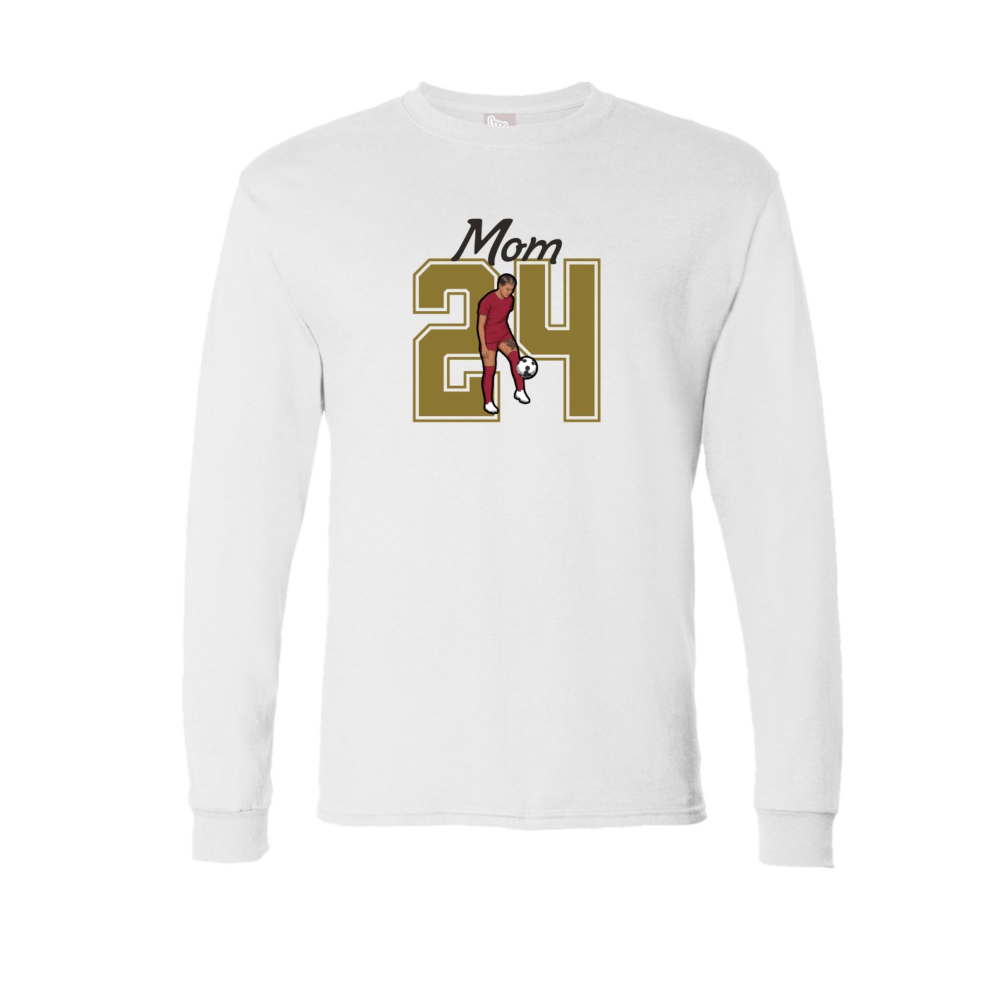 Long Sleeve Tee — Mothers Day Shirsey in White