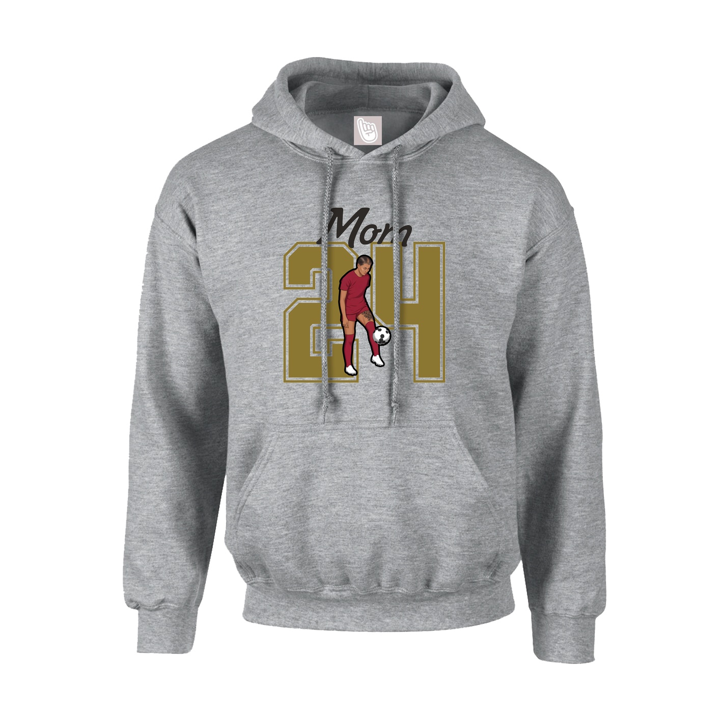 Youth Hoodie — Mothers Day Shirsey in Grey