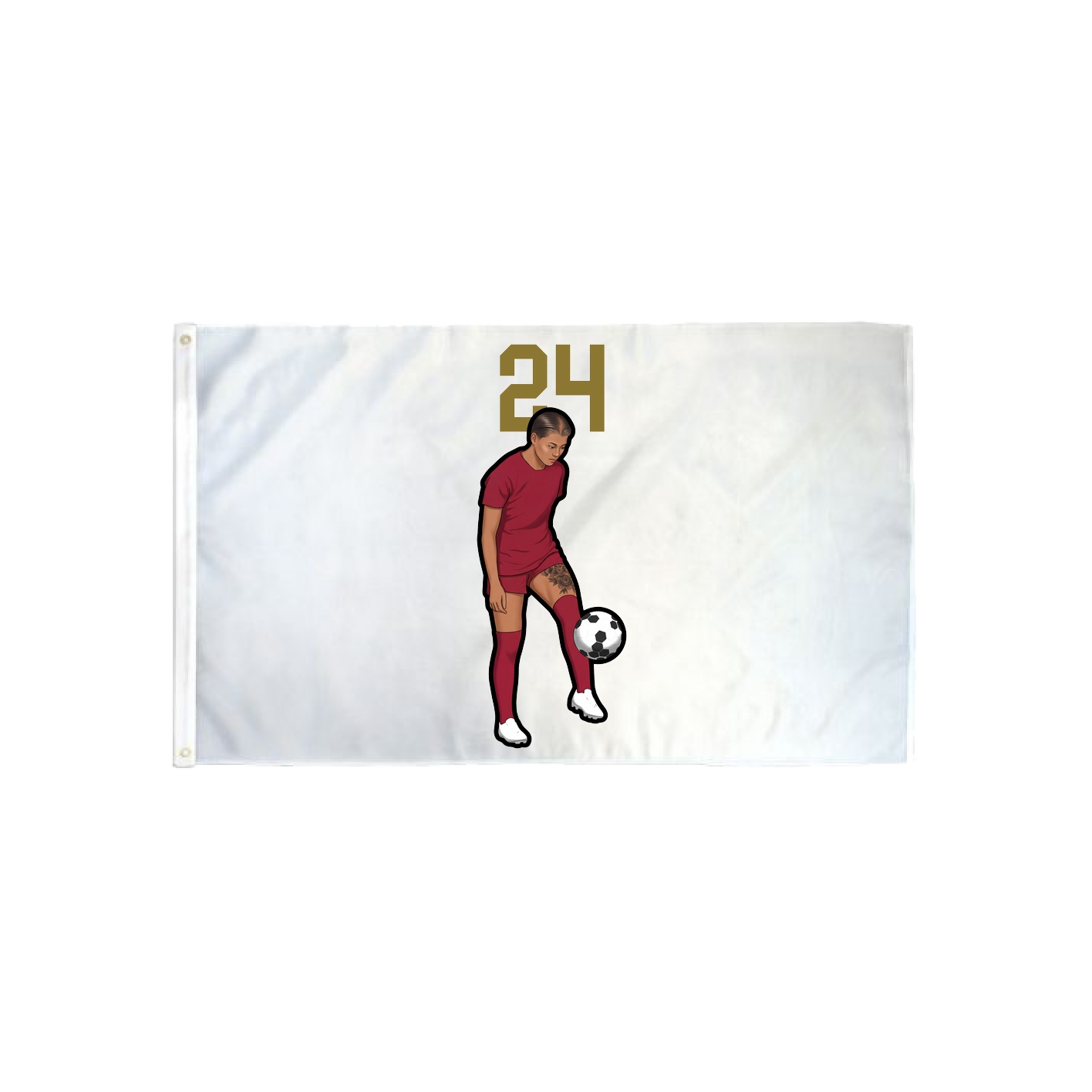 3x5 Flag — Number Top in Classic