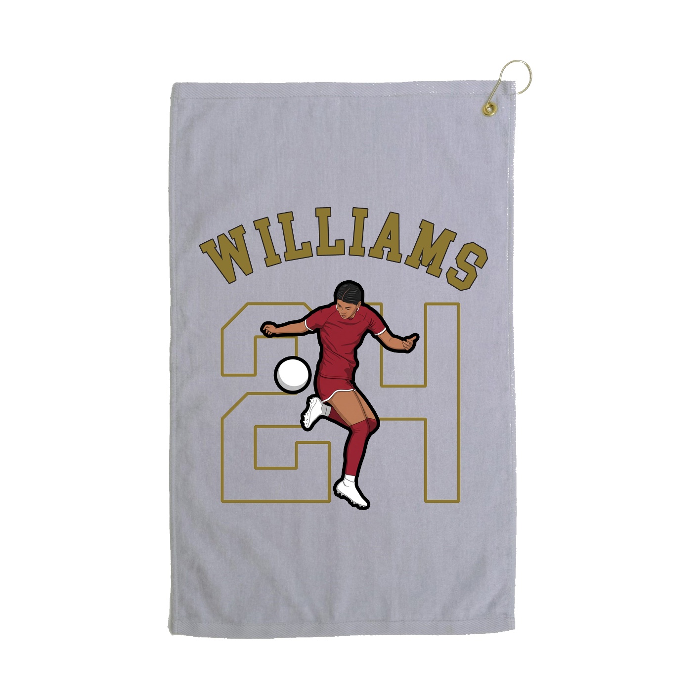 Golf Towel — Shirsey Arch in Grey