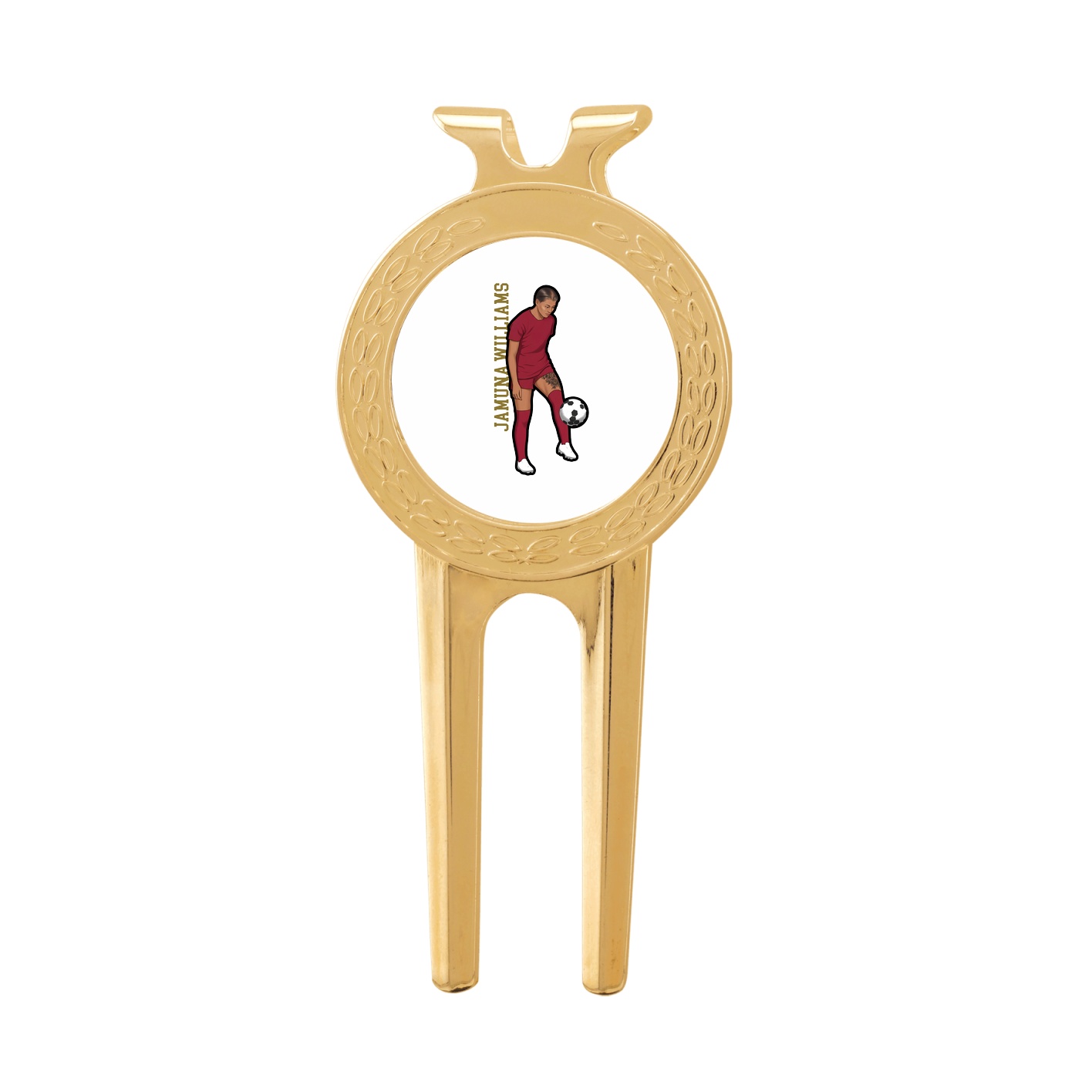 Divot Tool with Ball Marker — Name Vertical in Classic