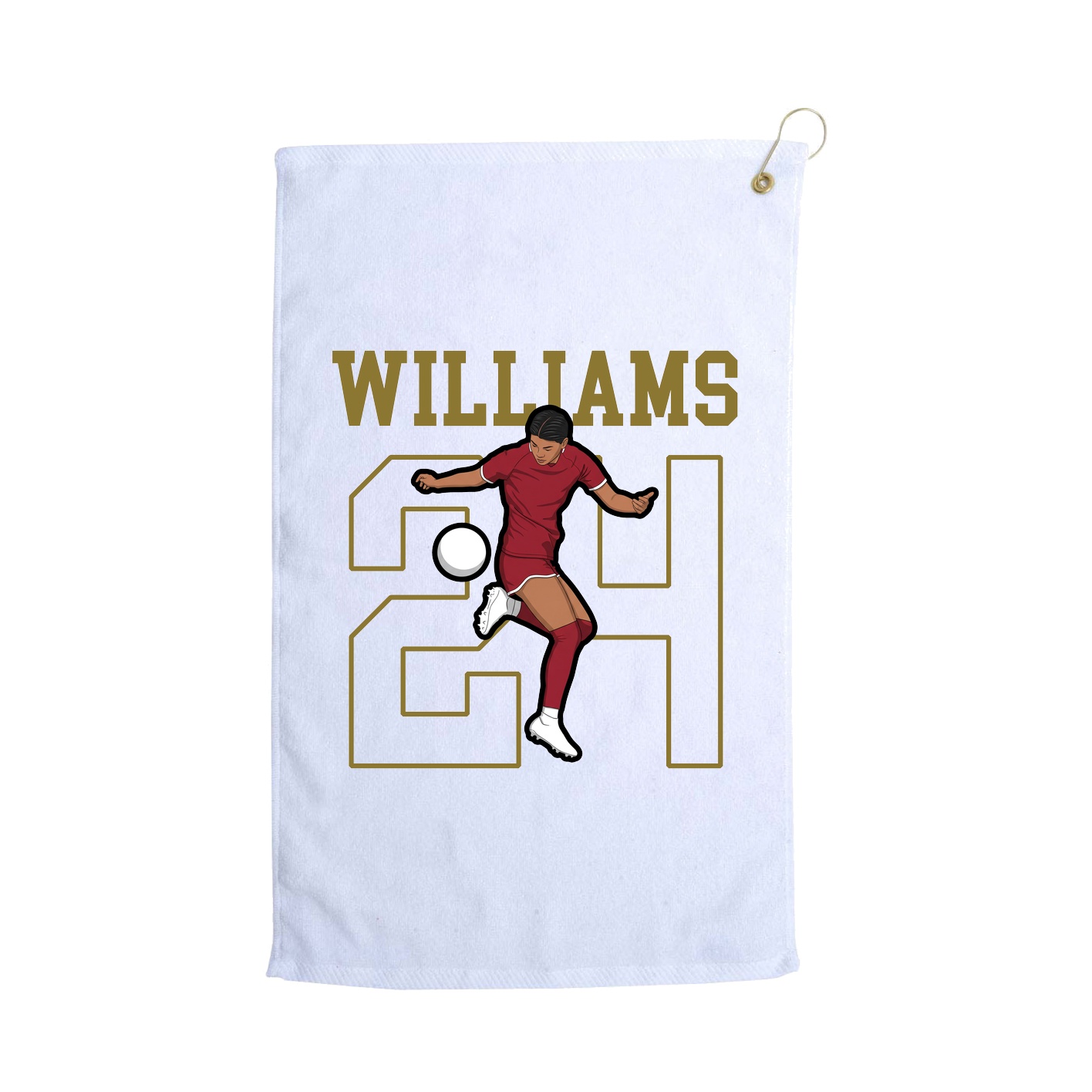 Golf Towel — Shirsey in White