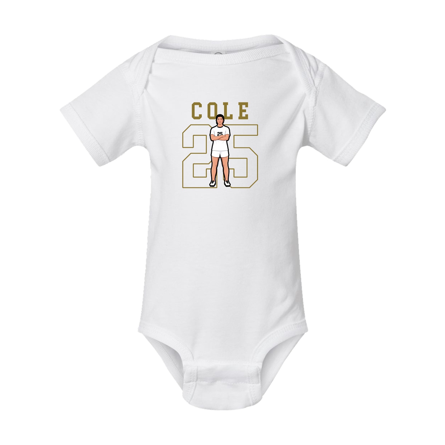 Baby Onesie — Shirsey in White