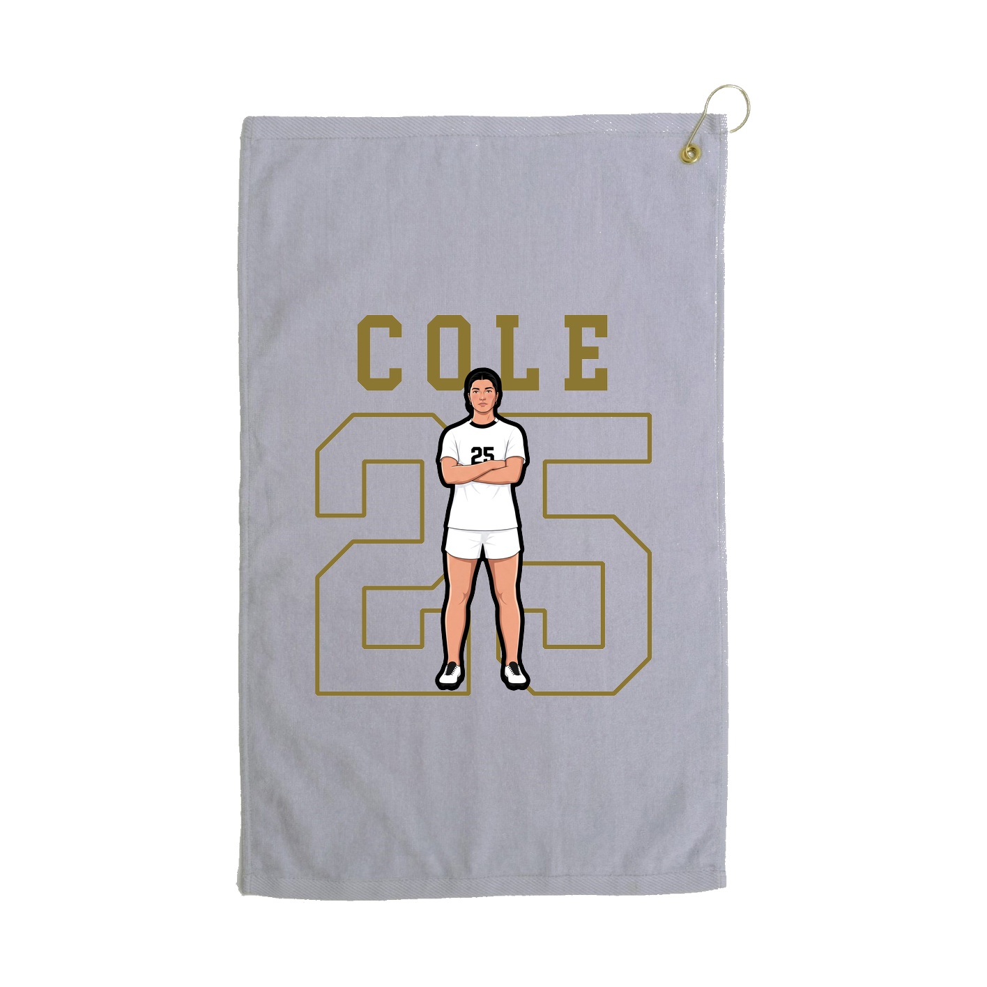 Golf Towel — Shirsey in Grey