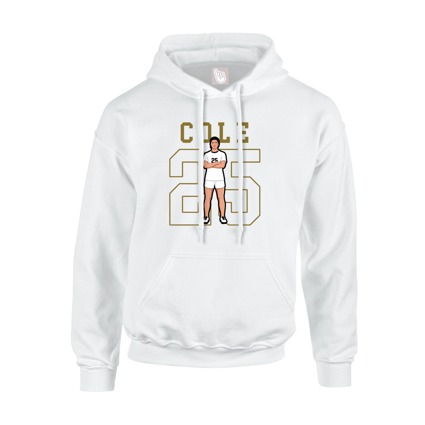 Youth Hoodie — Shirsey in White