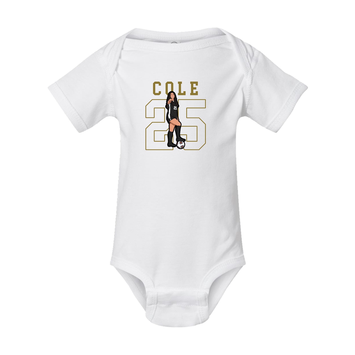 Baby Onesie — Shirsey in White