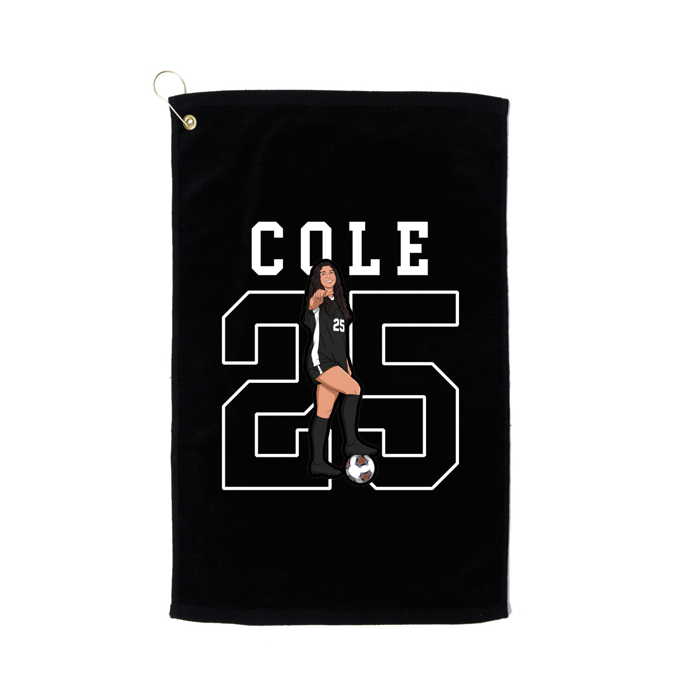 Golf Towel — Shirsey in Black