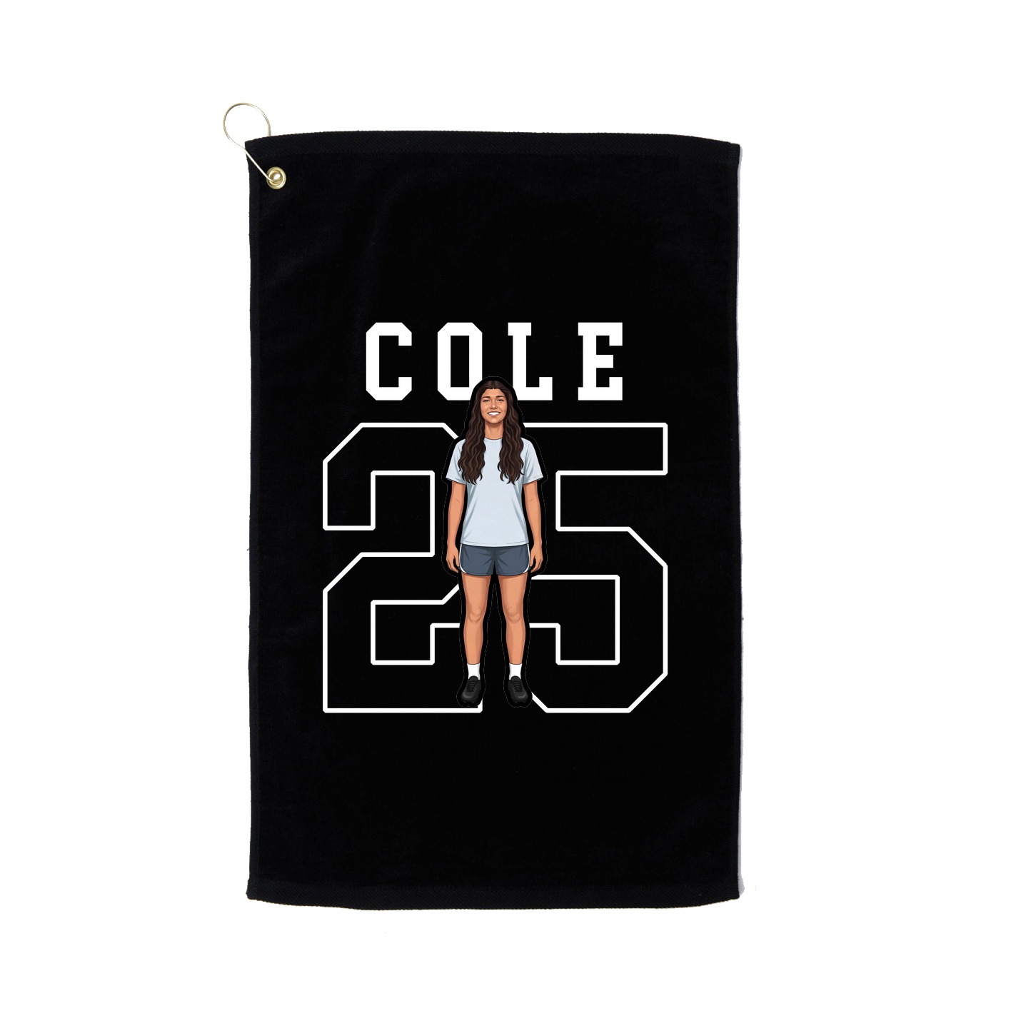 Golf Towel — Shirsey in Black