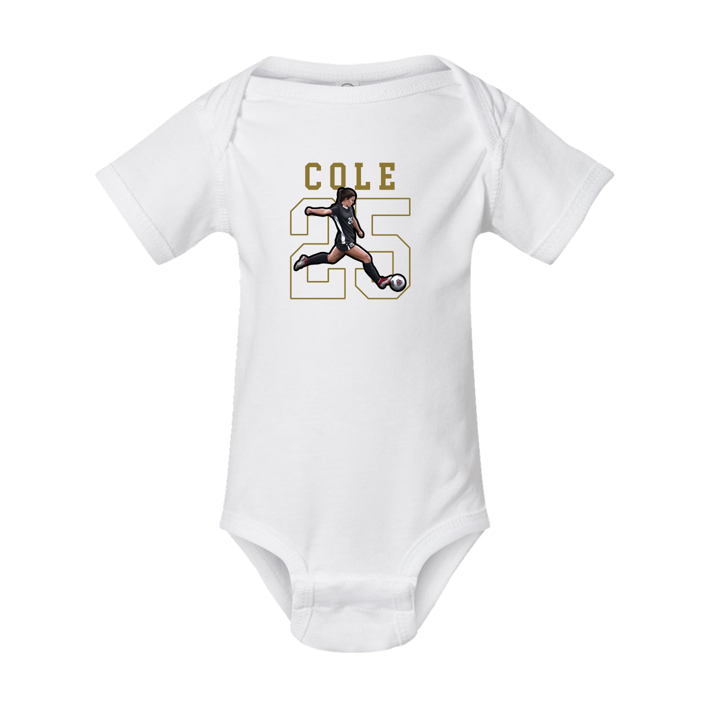 Baby Onesie — Shirsey in White