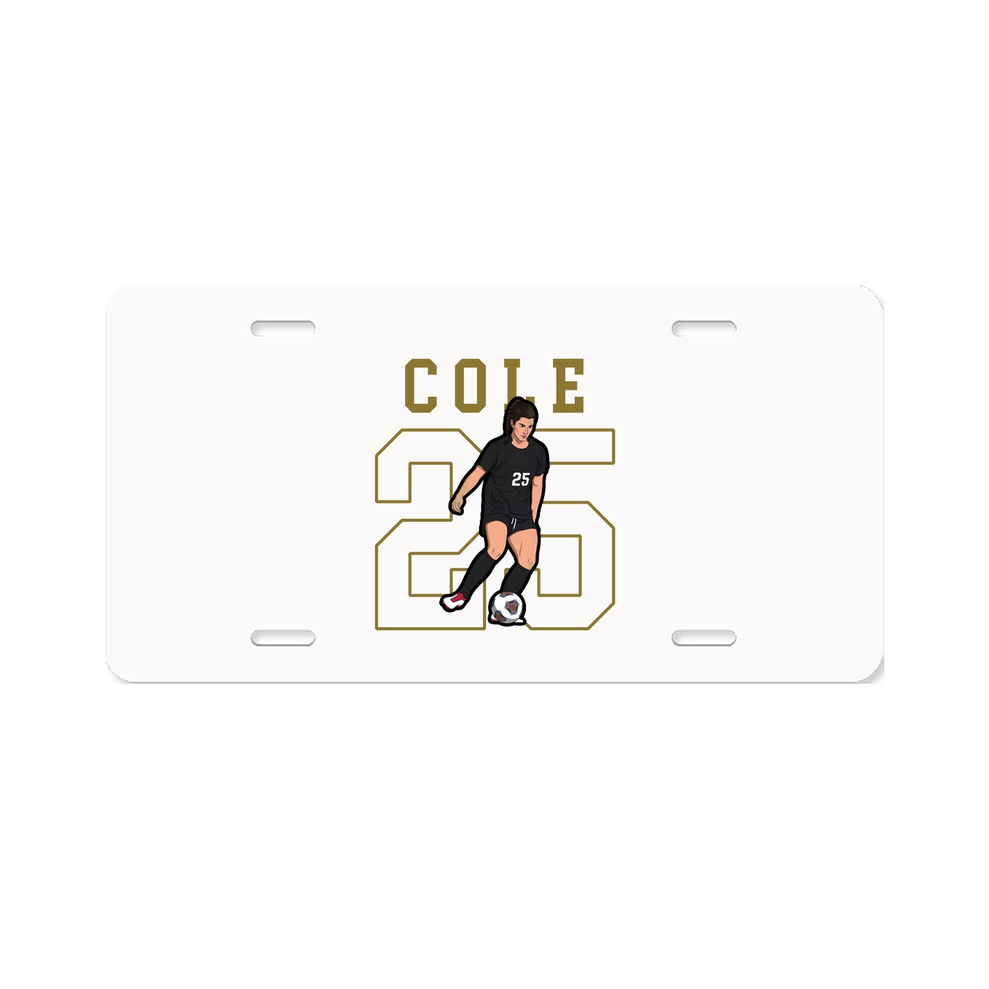 License Plate — Shirsey in Classic