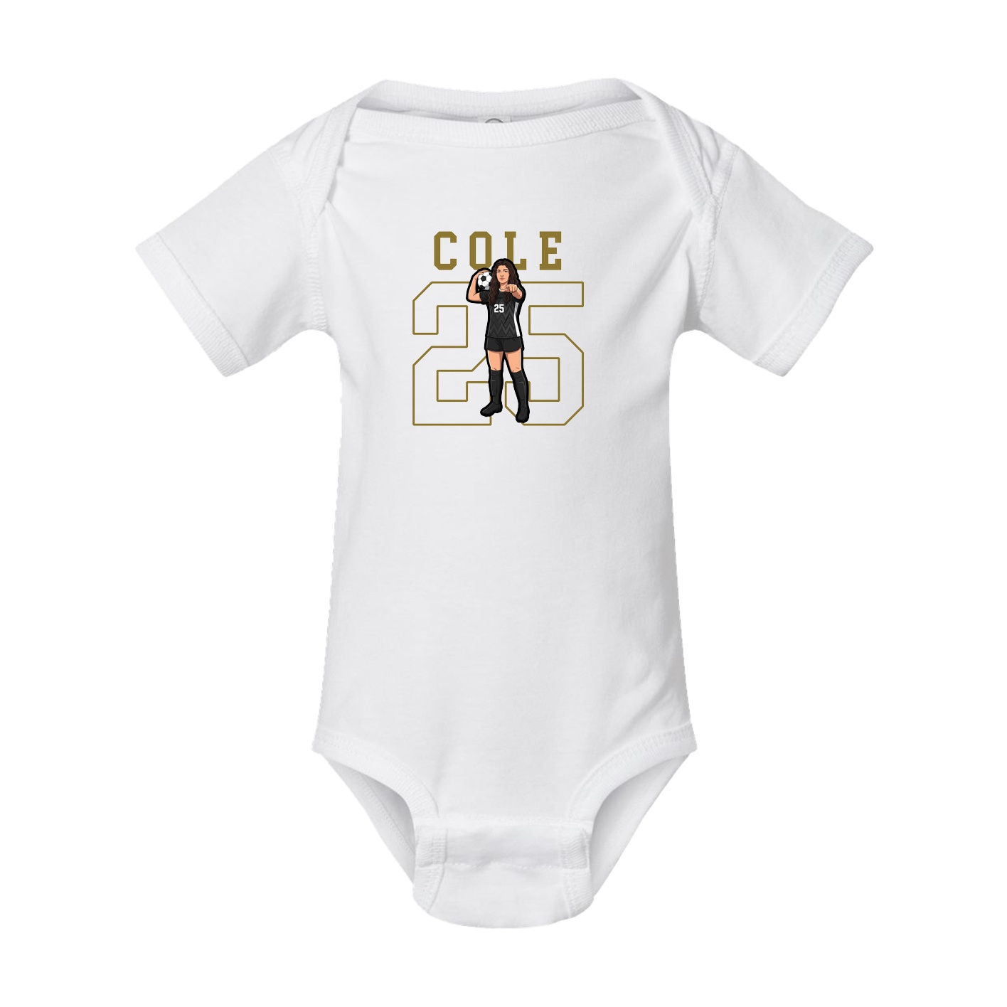 Baby Onesie — Shirsey in White