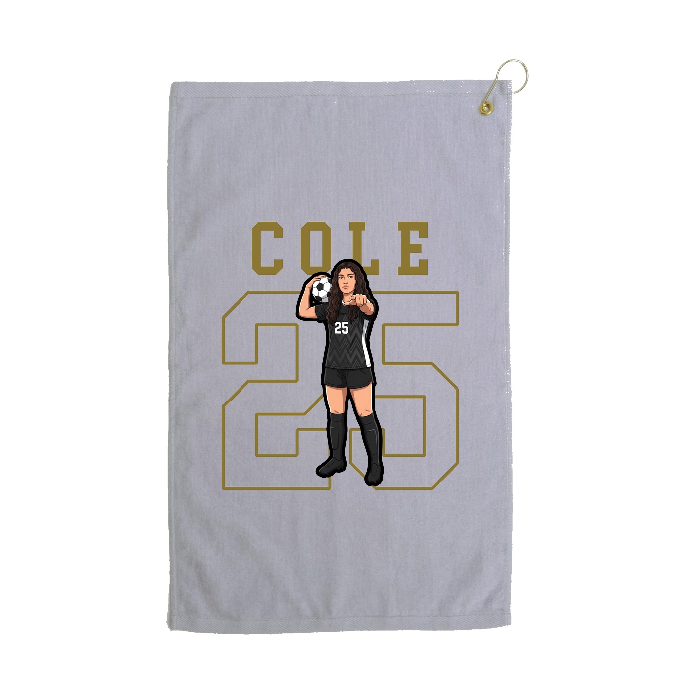 Terry Velour Golf Towel