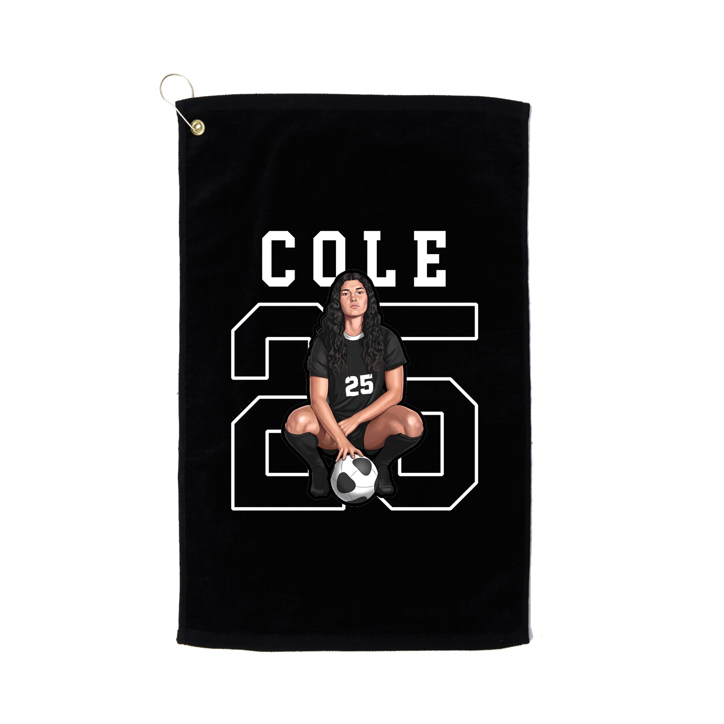 Golf Towel — Shirsey in Black