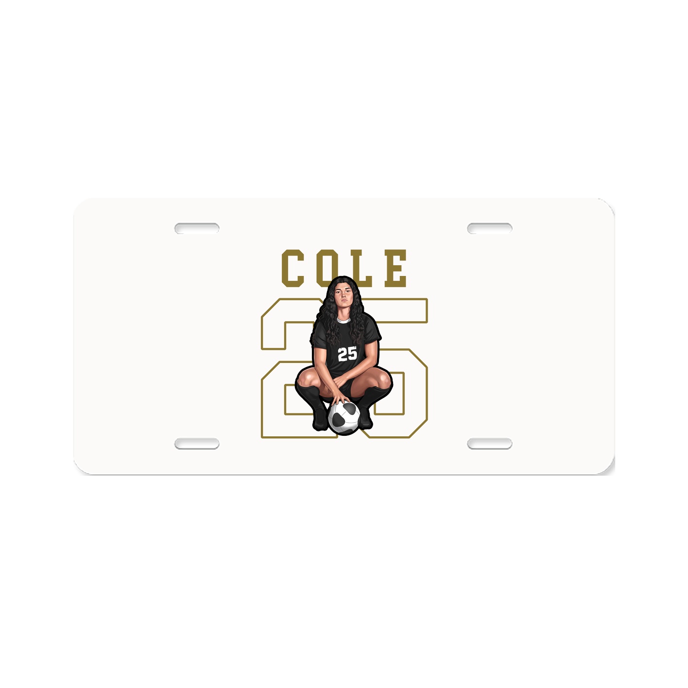 License Plate — Shirsey in Classic