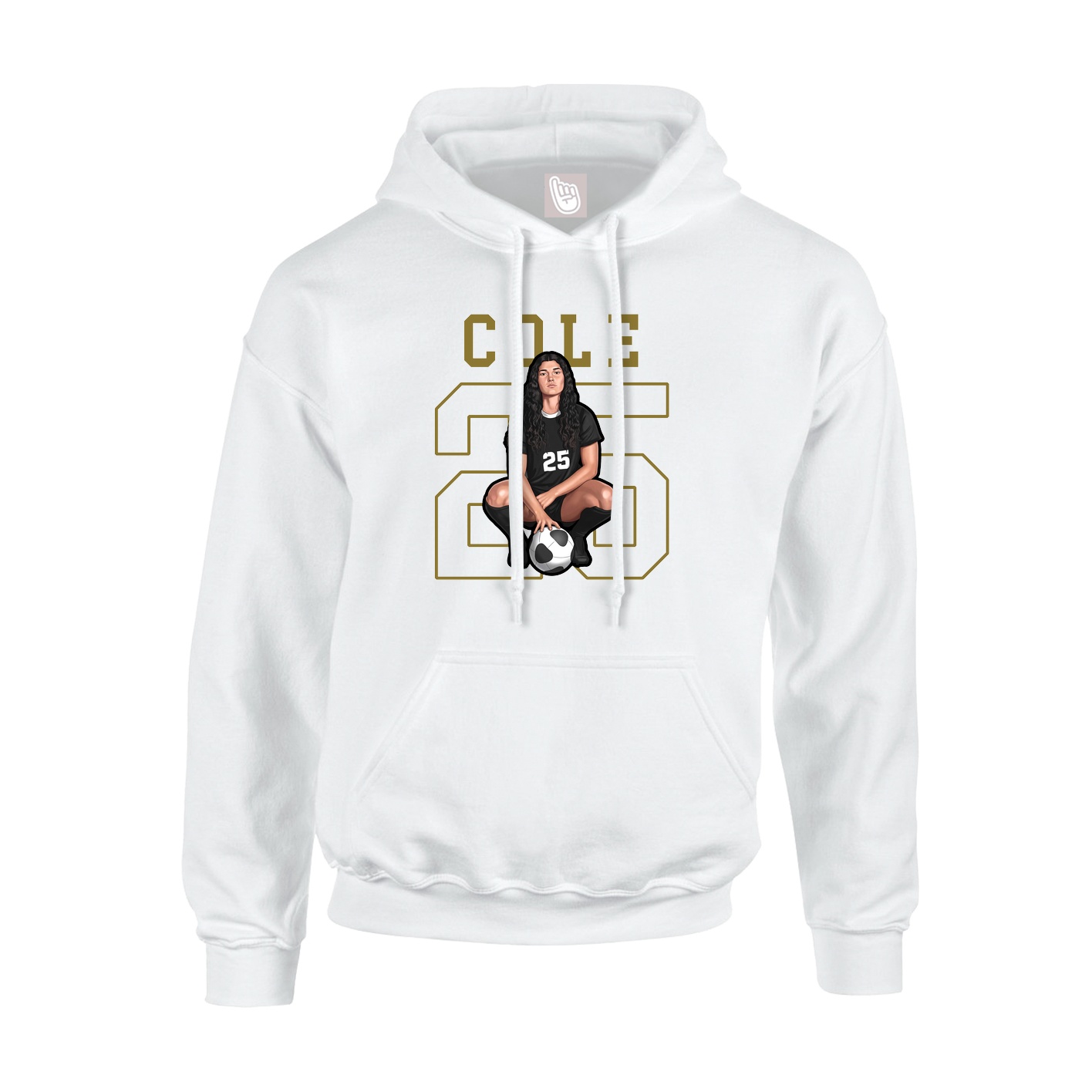 Youth Hoodie — Shirsey in White