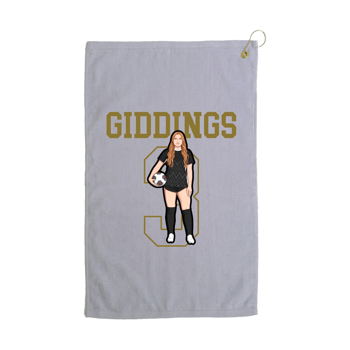 Golf Towel — Shirsey in Grey