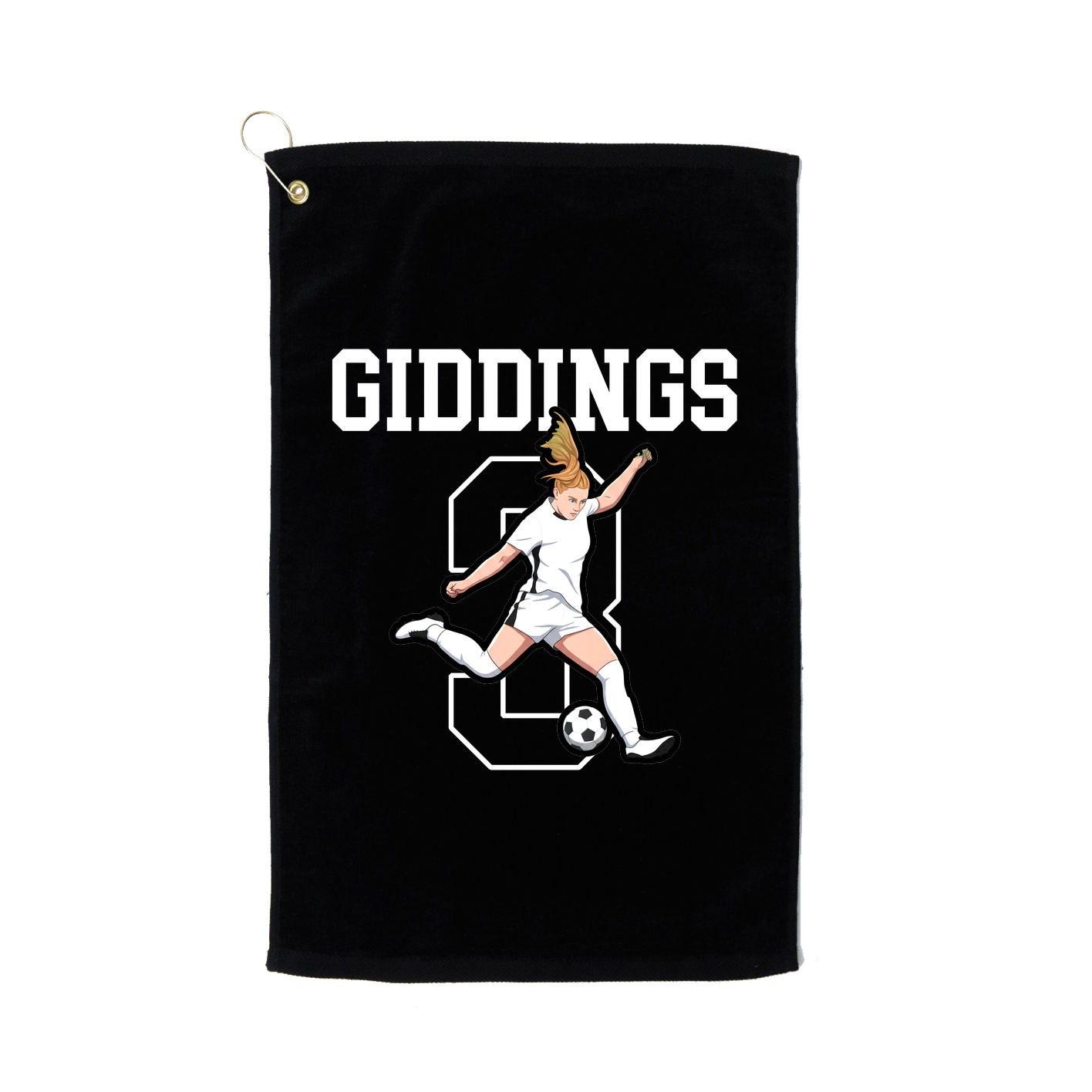 Golf Towel — Shirsey in Black