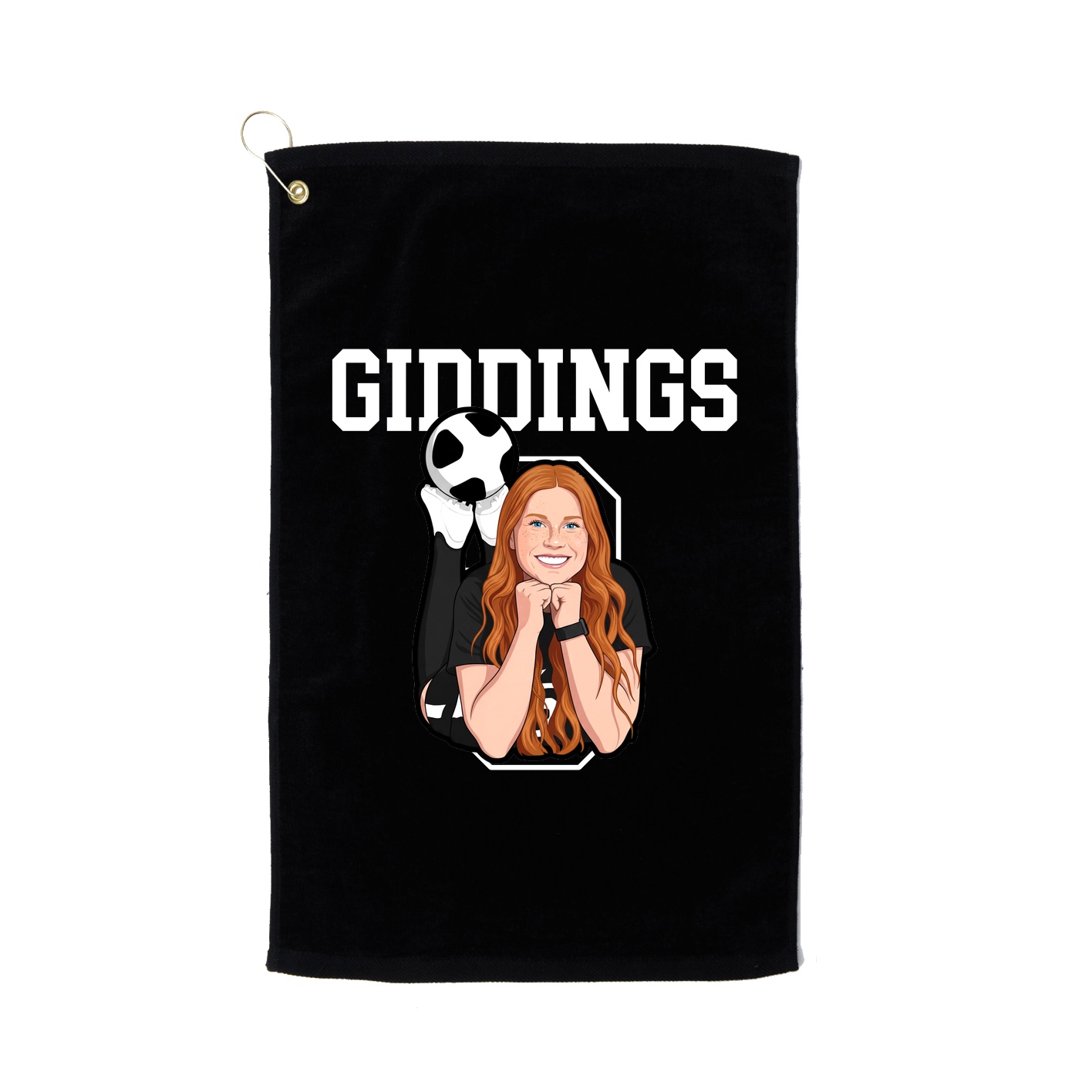Golf Towel — Shirsey in Black
