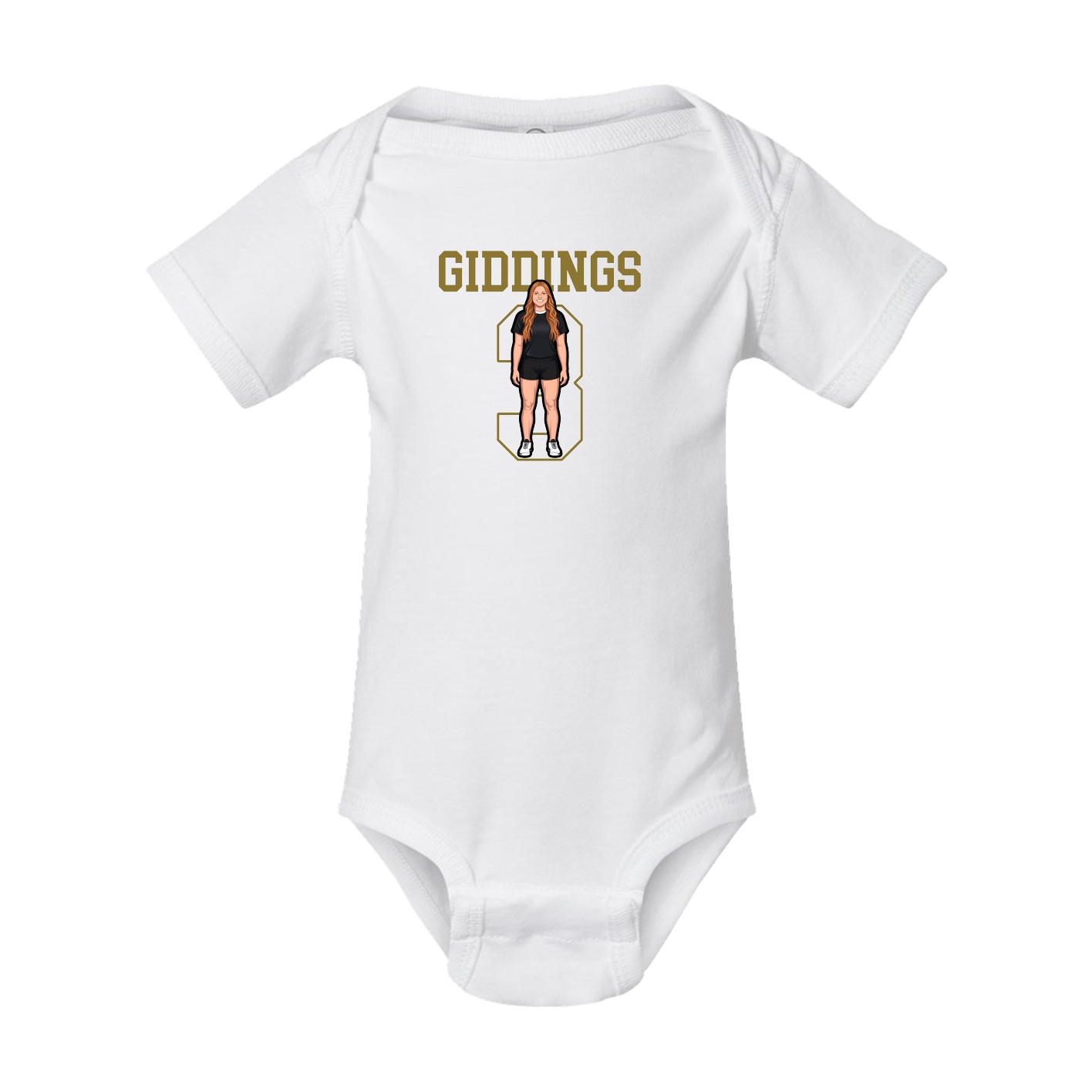 Baby Onesie — Shirsey in White