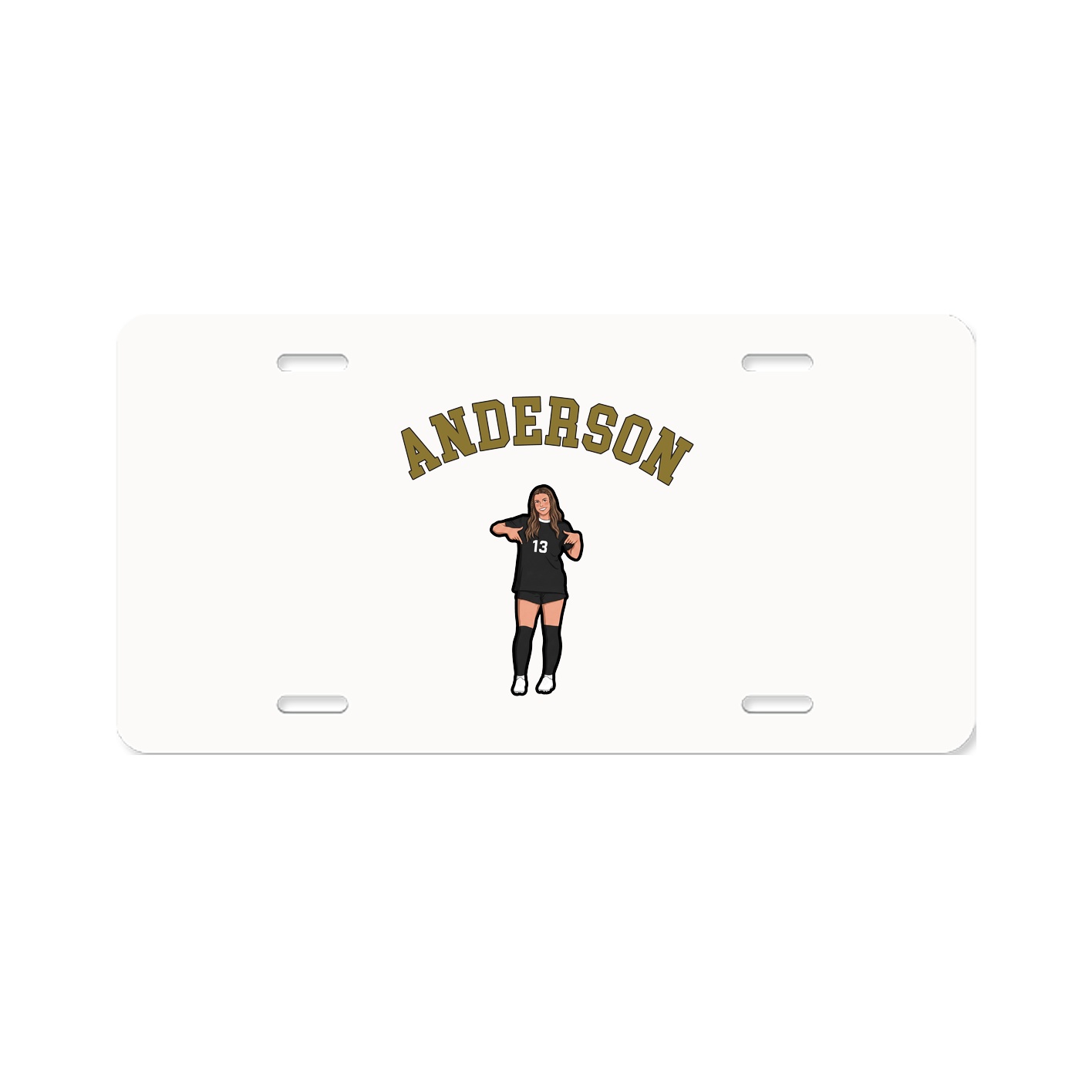License Plate — Shirsey Arch in Classic