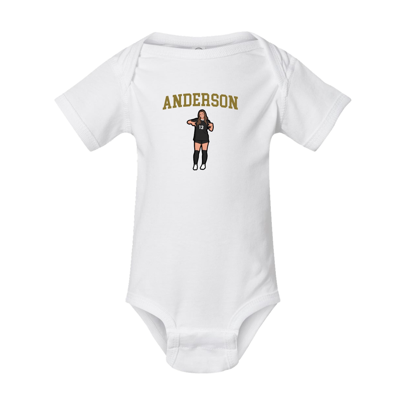 Baby Onesie — Shirsey in White