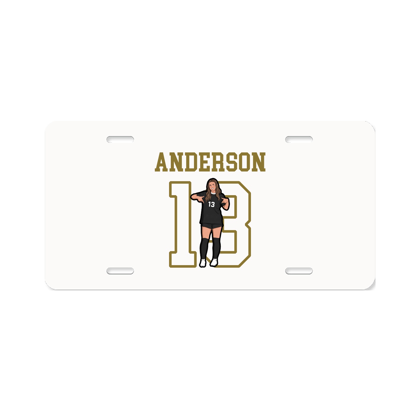 License Plate — Shirsey in Classic