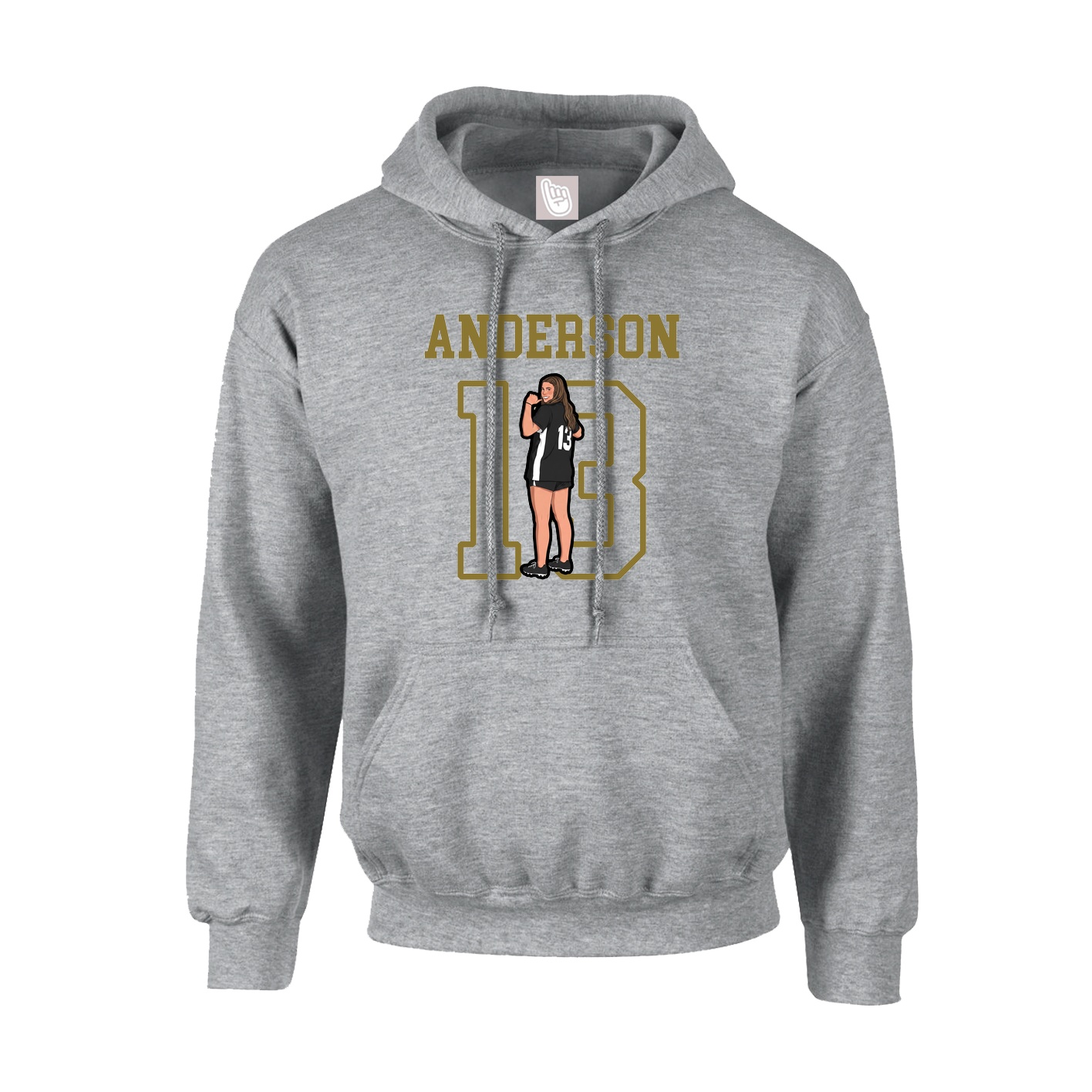 Youth Hoodie — Shirsey in Grey