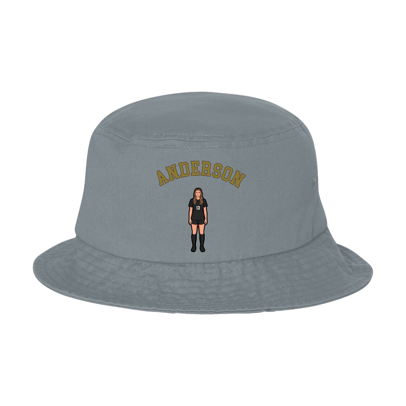 Bucket Cap — Shirsey Arch in Grey