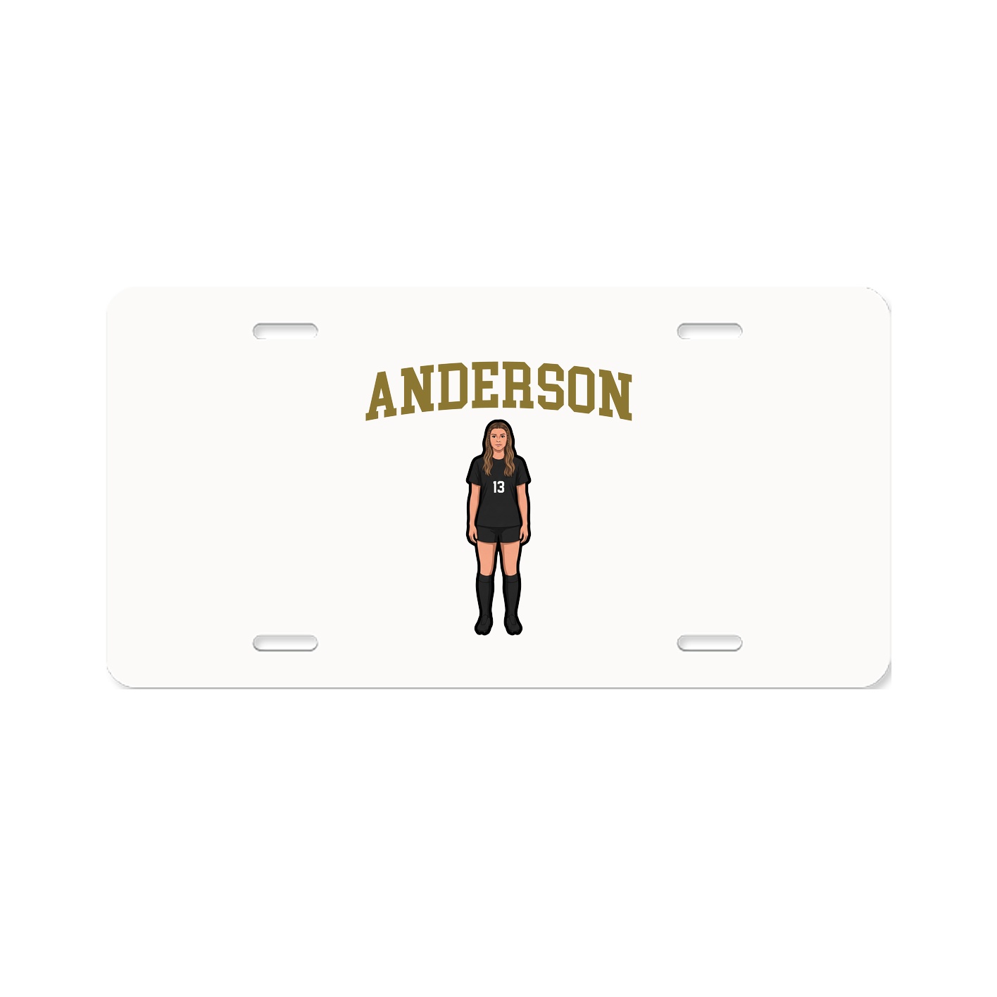 License Plate — Shirsey in Classic