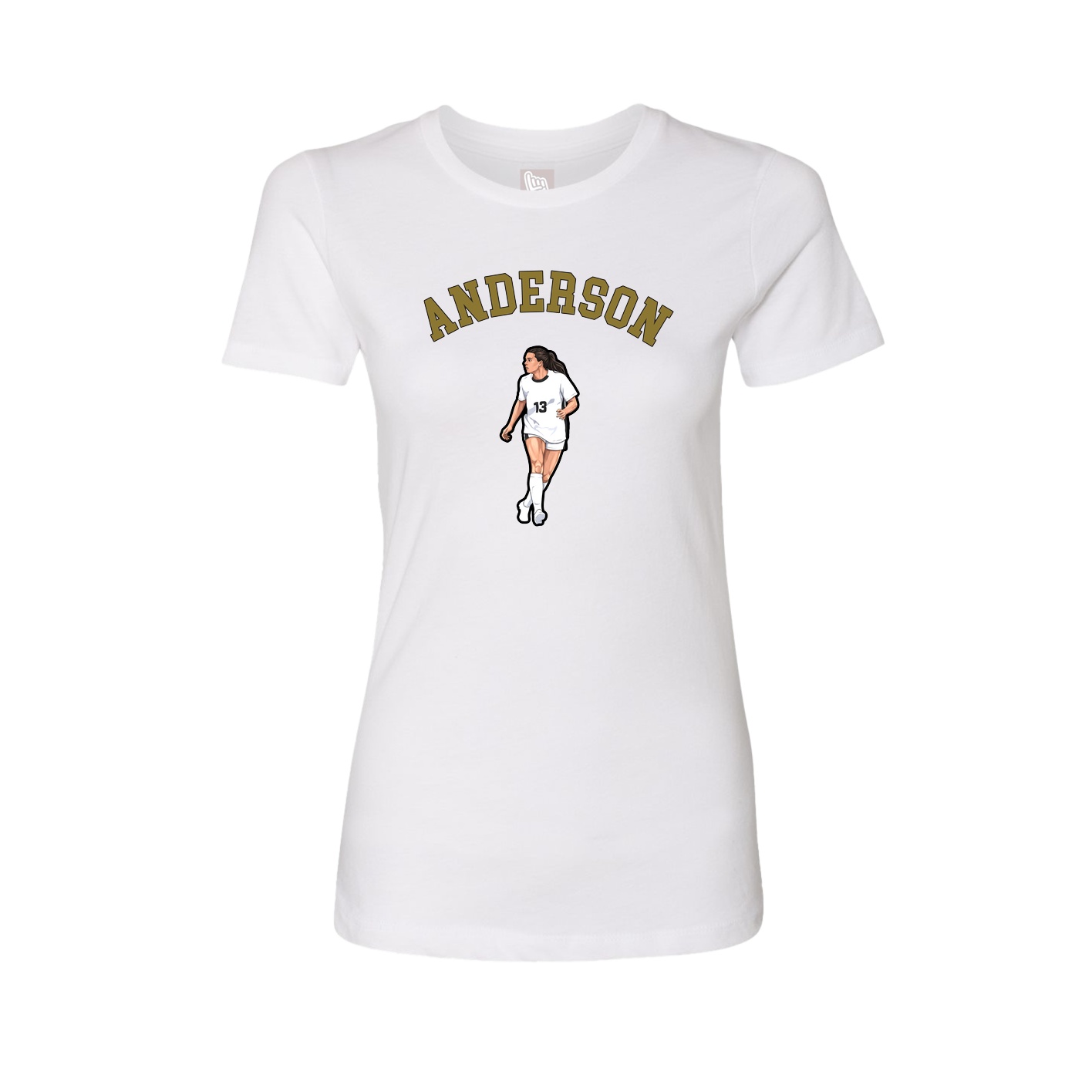 Womens Tee — Shirsey Arch in White