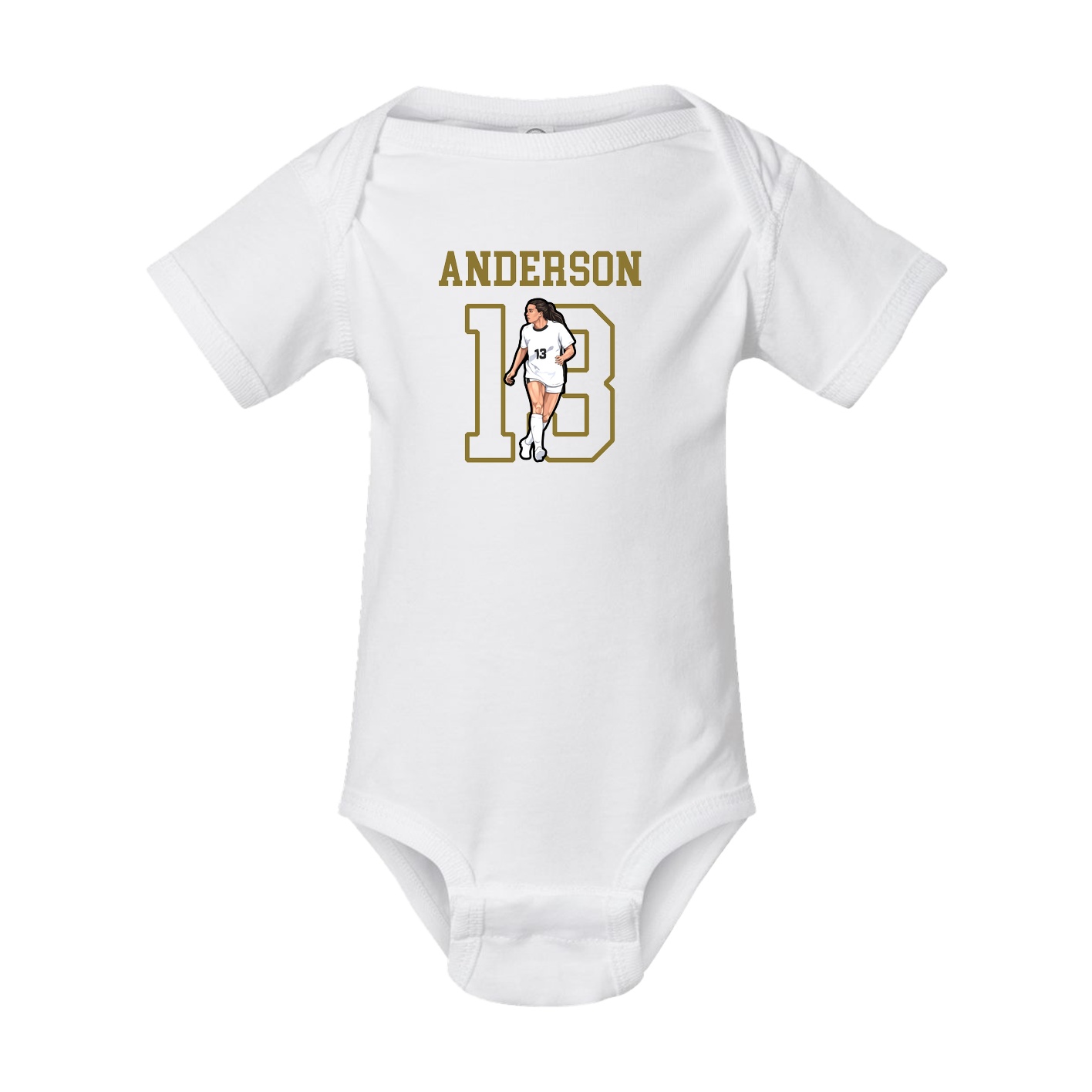 Baby Onesie — Shirsey in White