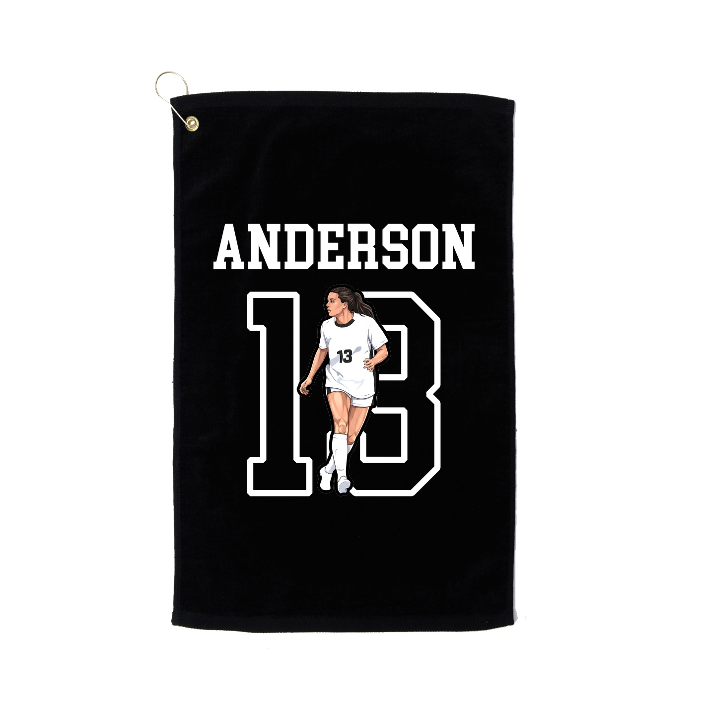 Golf Towel — Shirsey in Black