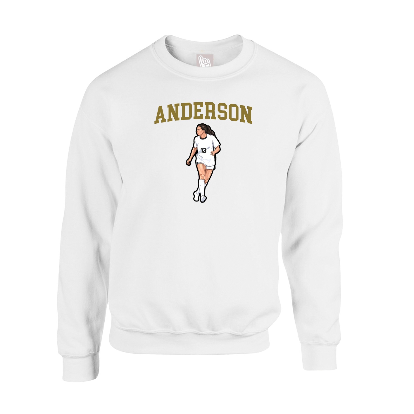 Fleece Crew — Shirsey in White