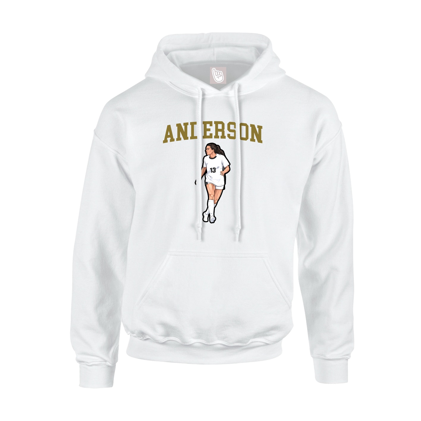 Youth Hoodie — Shirsey in White