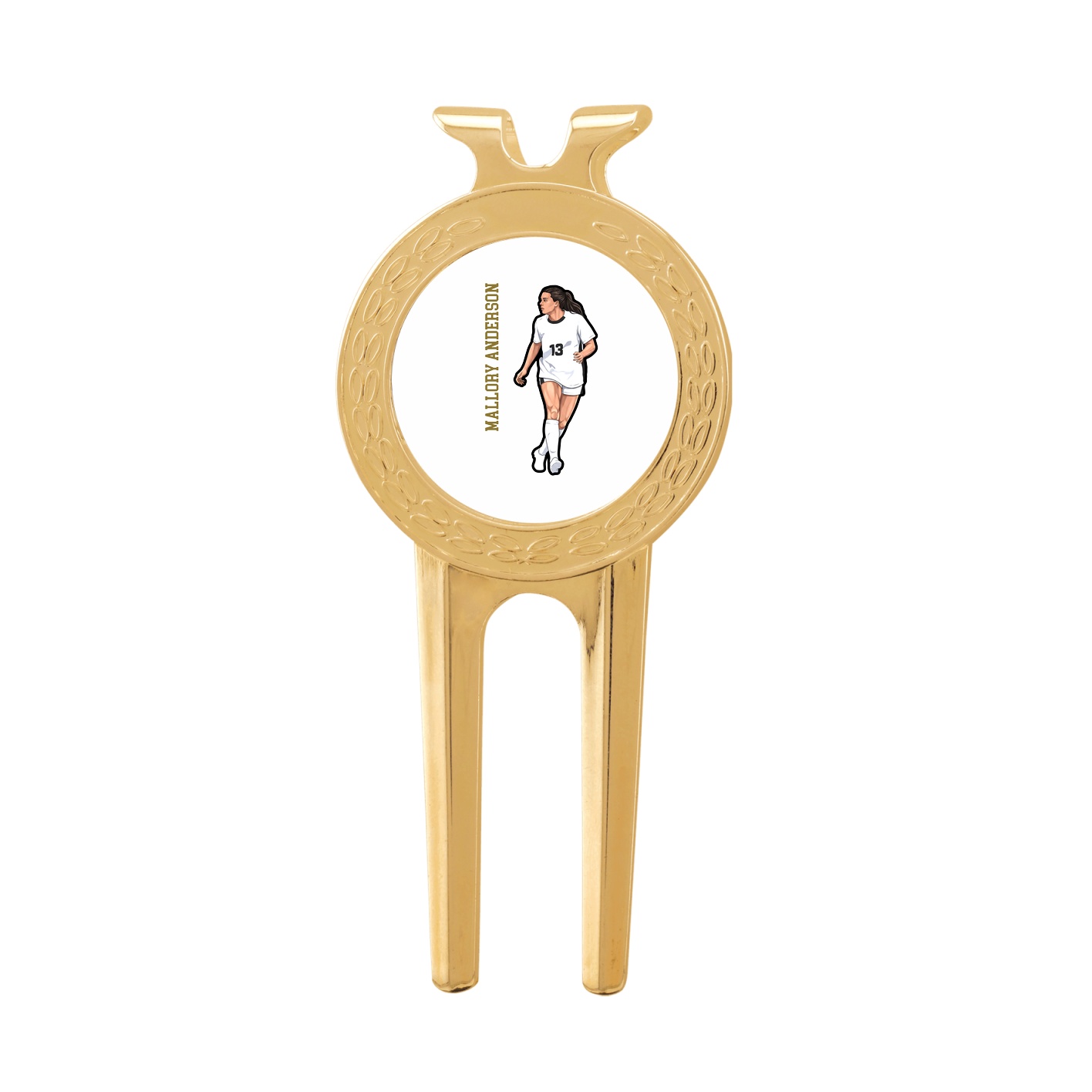 Divot Tool with Ball Marker — Name Vertical in Classic