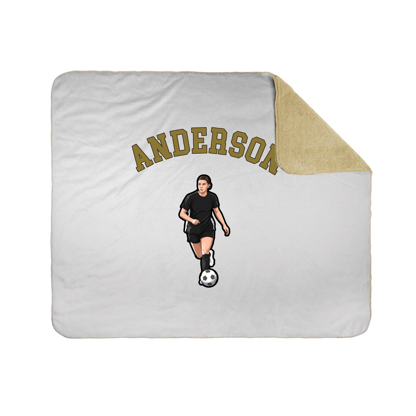 Throw Blanket — Shirsey Arch in White
