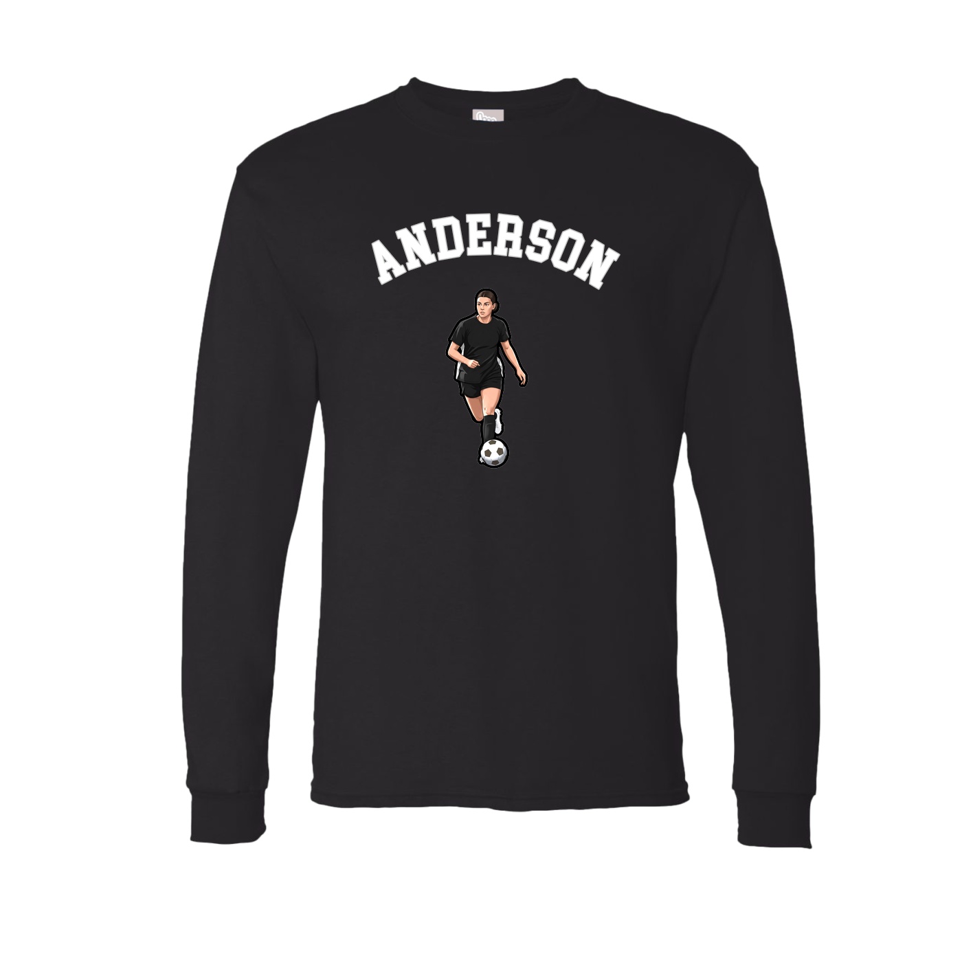 Long Sleeve Tee — Shirsey Arch in Black