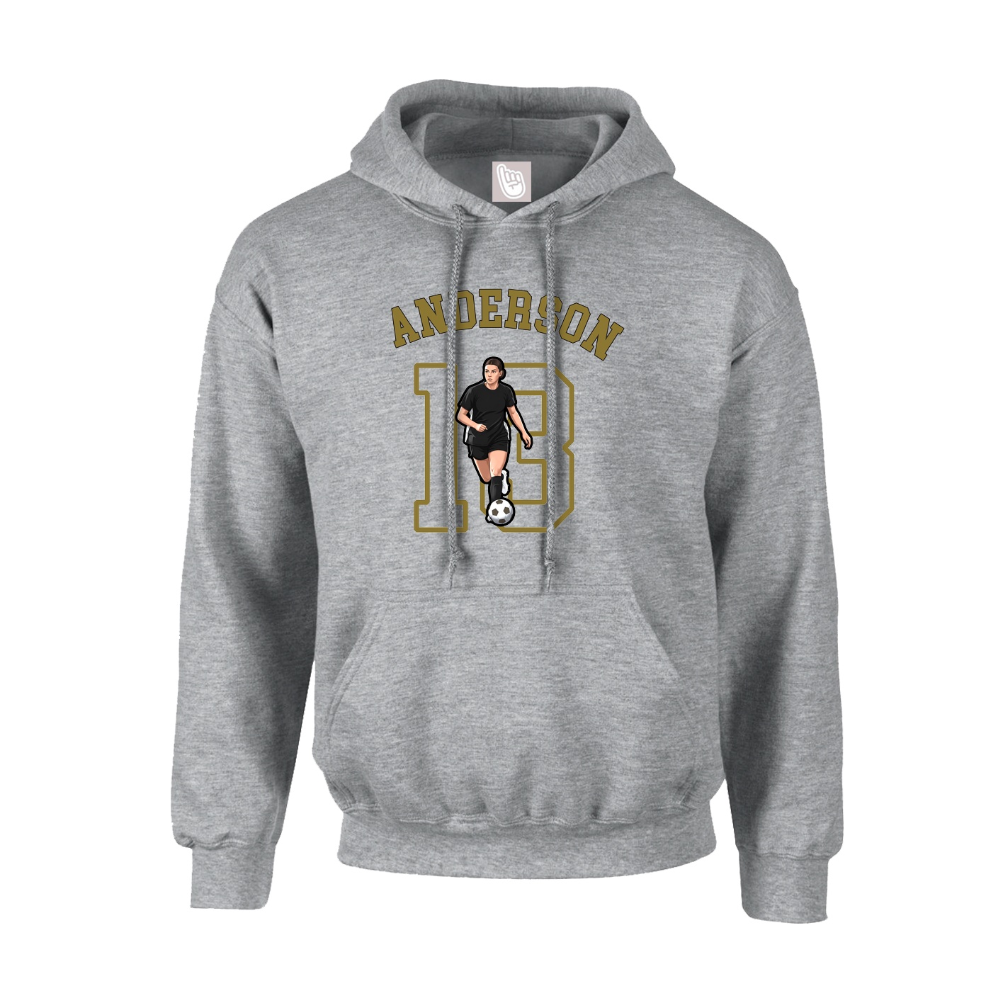 Hoodie — Shirsey Arch in Grey