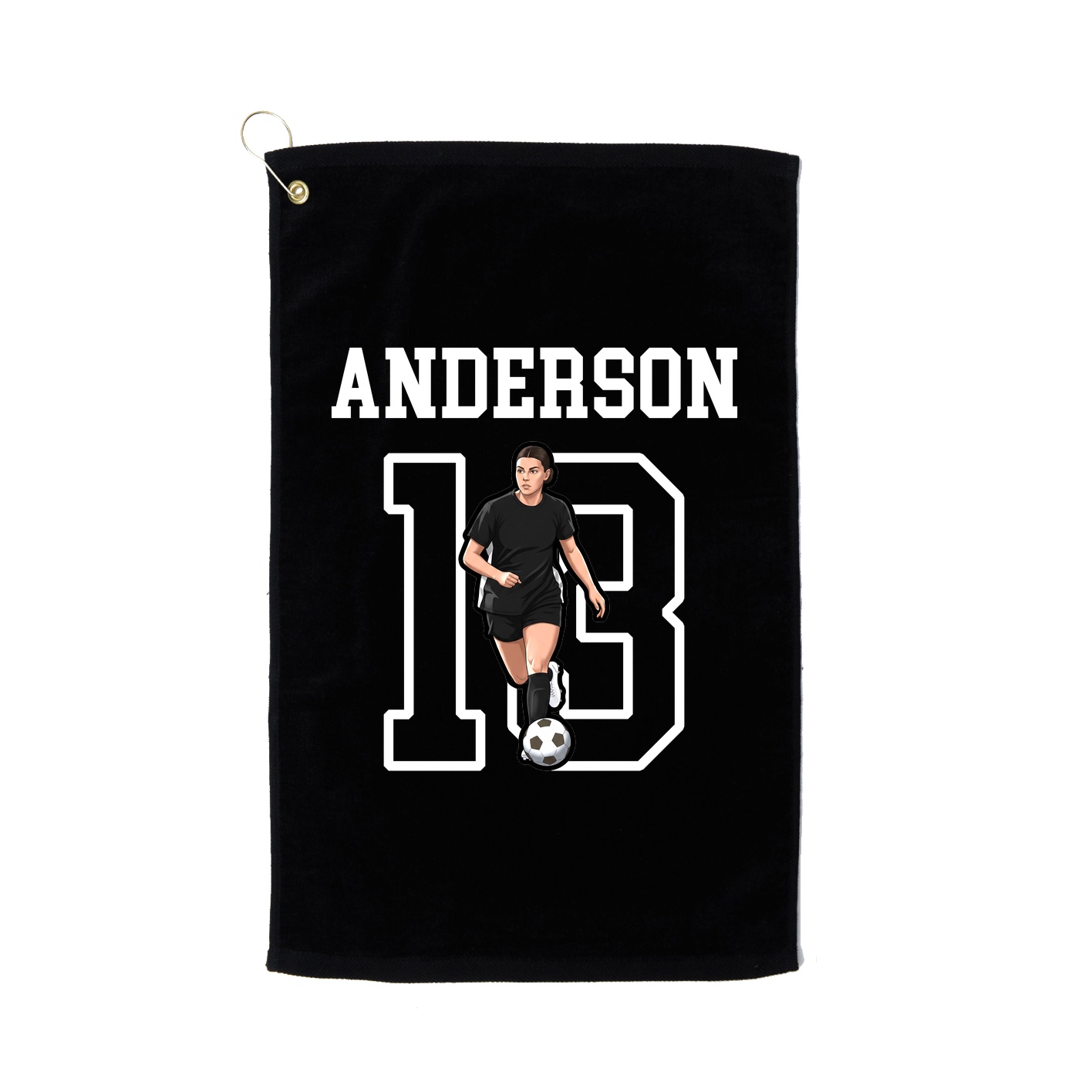 Golf Towel — Shirsey in Black