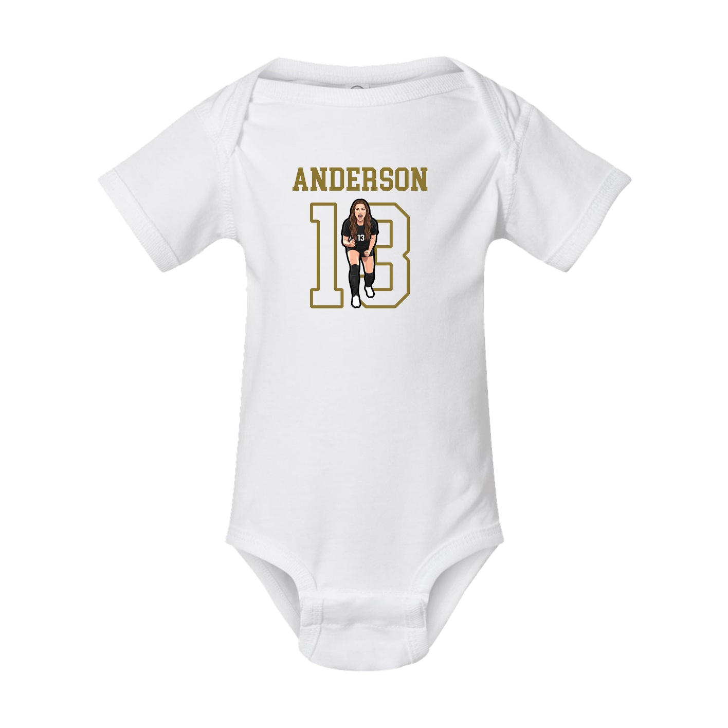 Baby Onesie — Shirsey in White