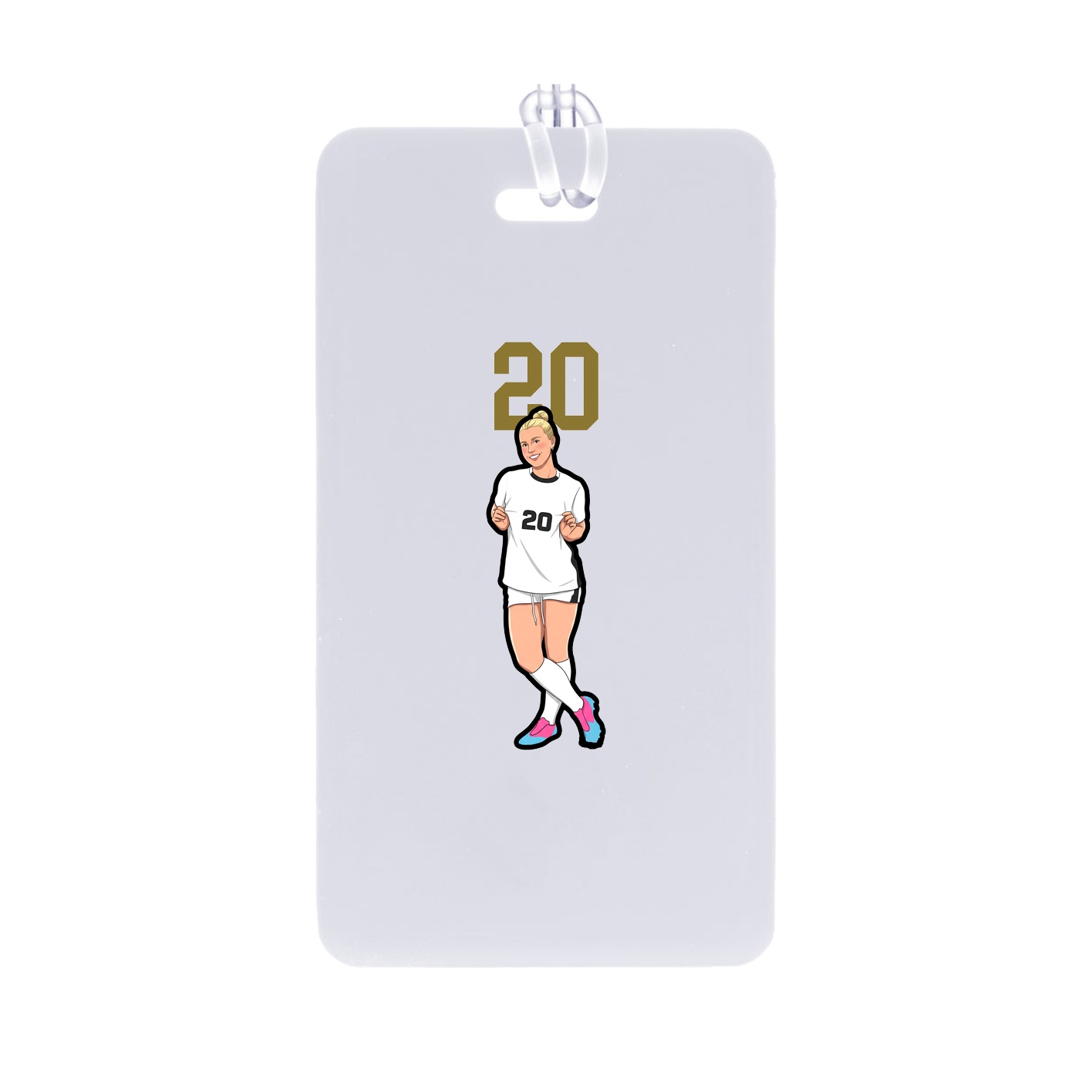Bag Tag — Number Top in Classic