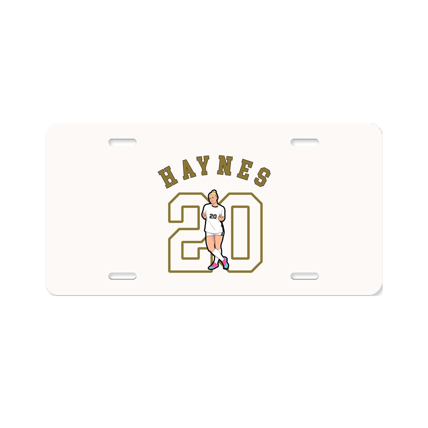 License Plate — Shirsey Arch in Classic