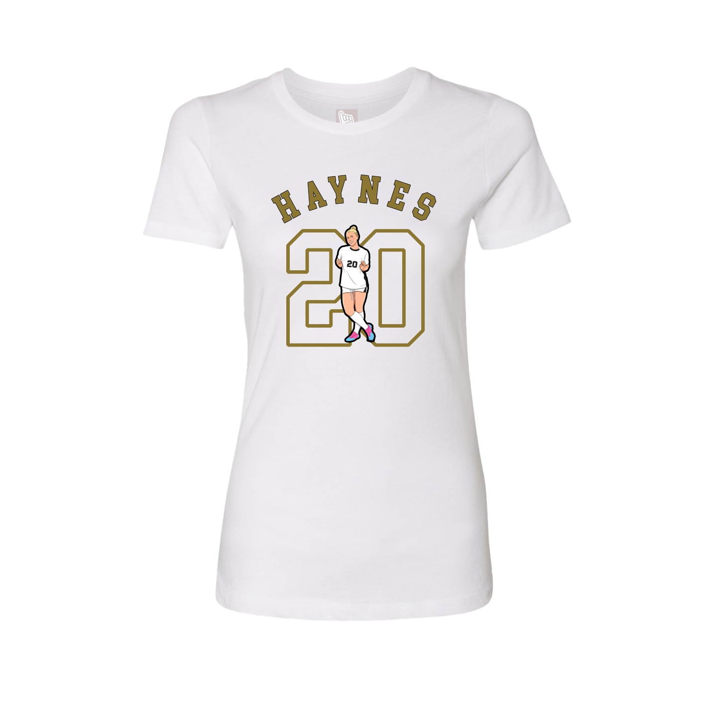 Womens Tee — Shirsey Arch in White