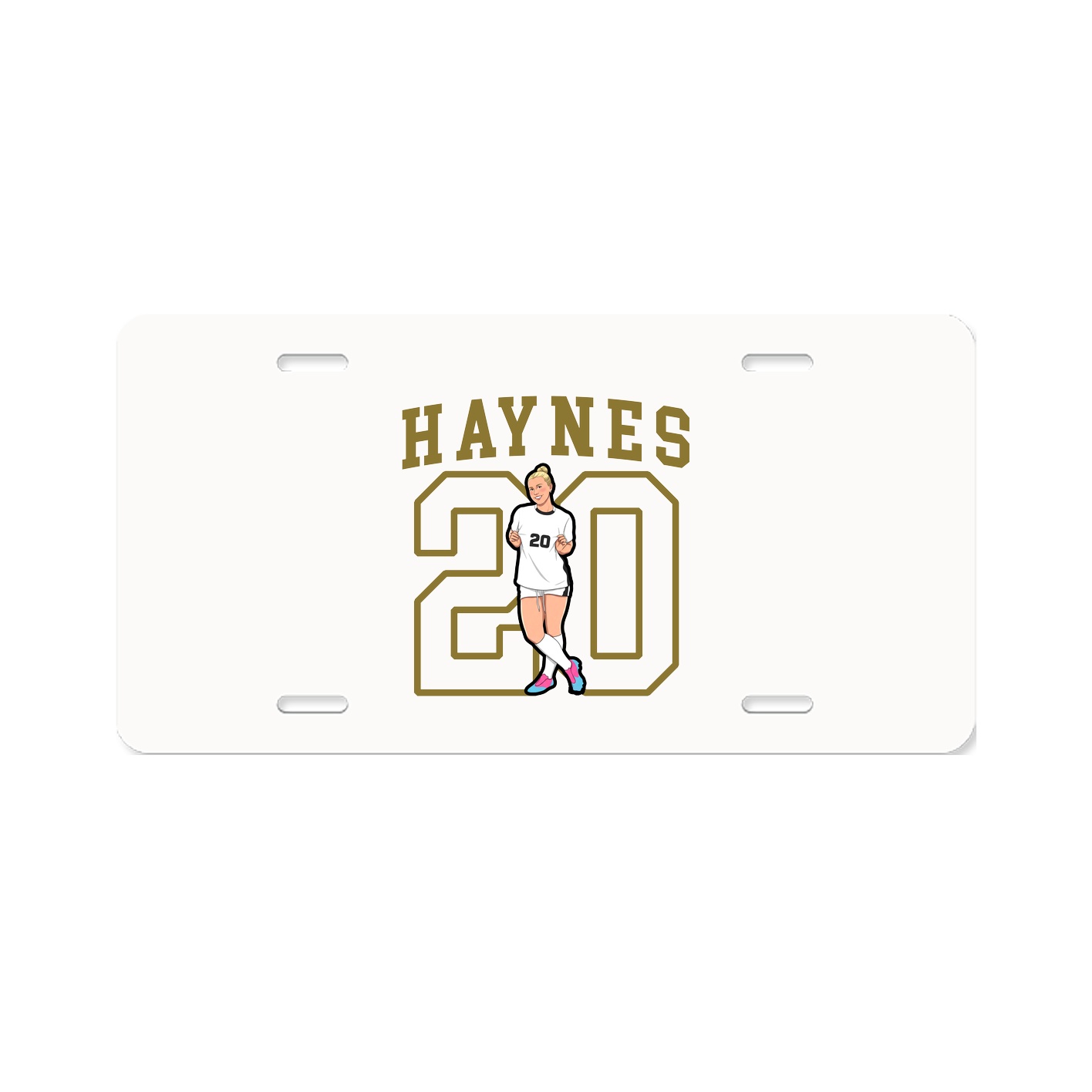 Aluminum License Plate